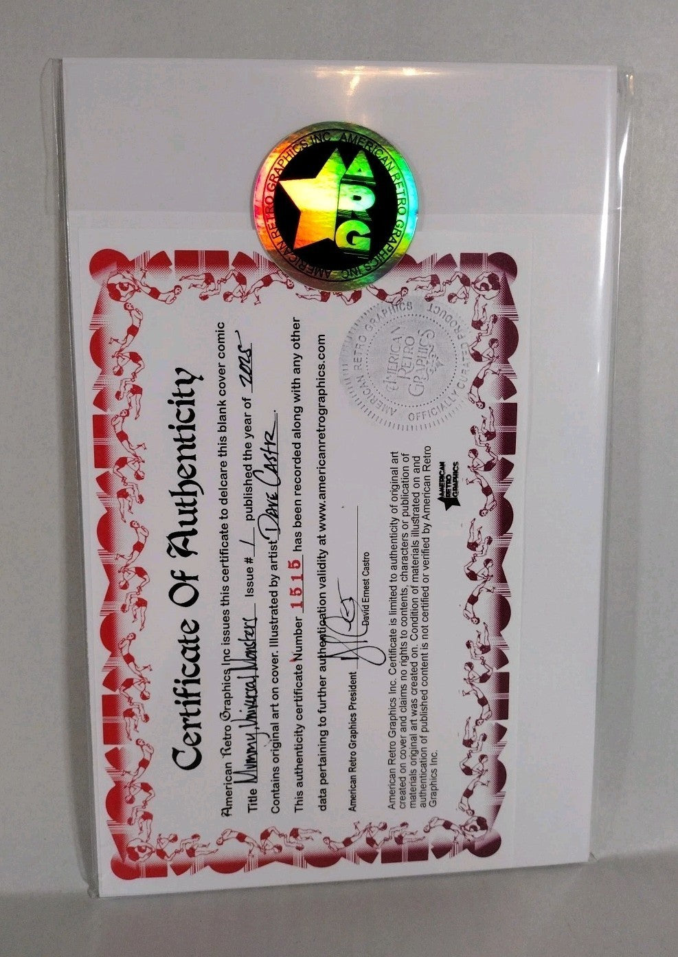 Universal Monsters Mummy #1 2025 Image Comic Sketch Variant CVR W Original Art