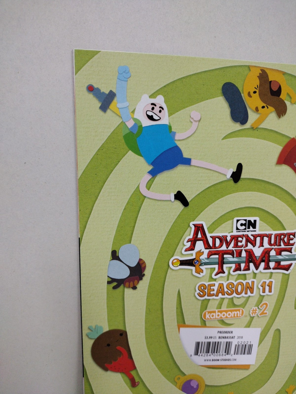 Adventure Time Season 11 #2 (2018) Boom Studios Comic Preorder Variant Cover NM