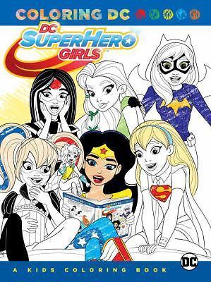 Coloring DC Superhero Girls (2020) Coloring Book New SC