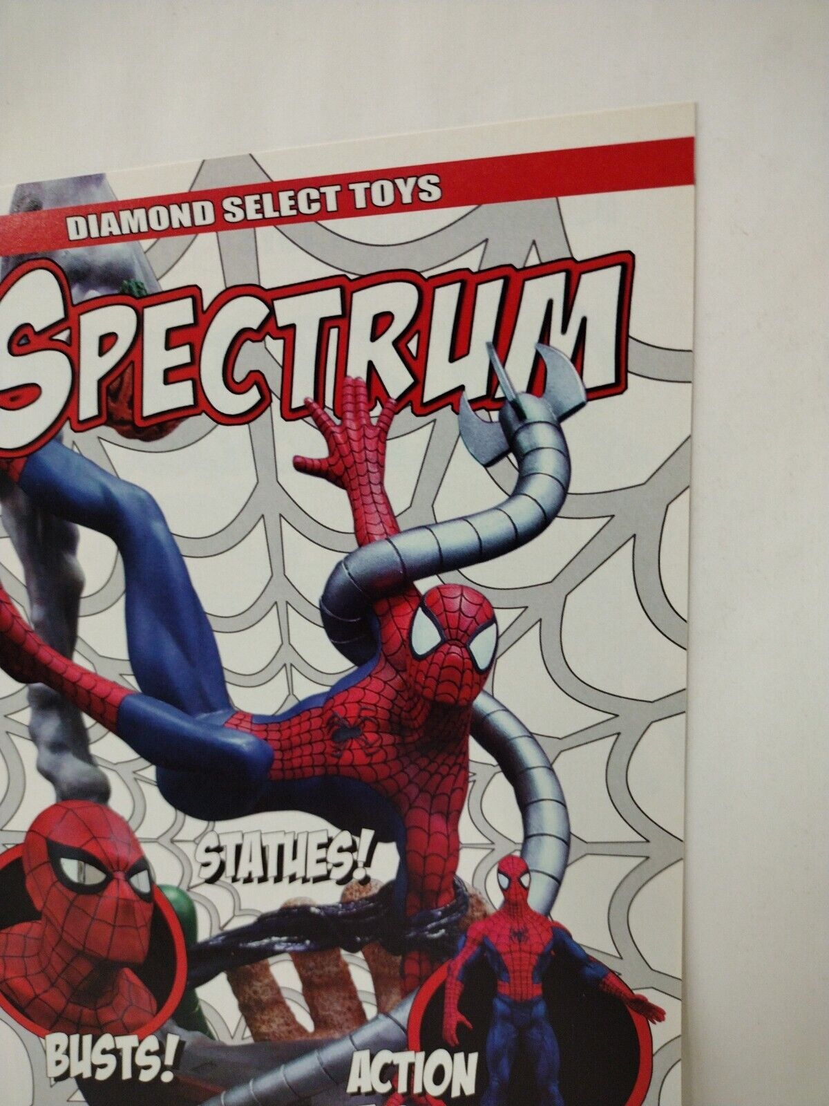 Diamond Select Spectrum 2004 Action Figure Catalog Spider-Man BTVS Feature NM