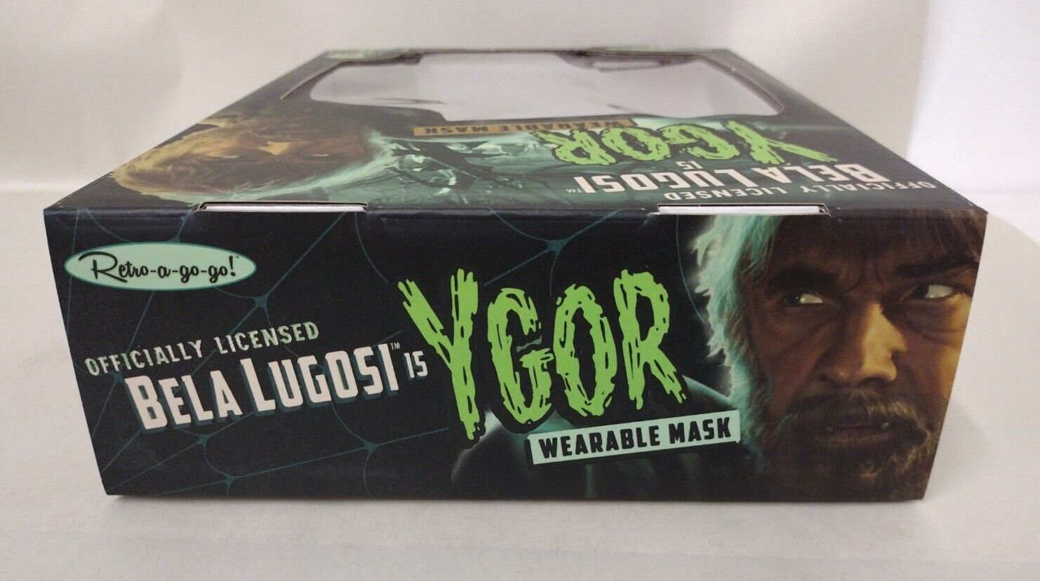 Bela Lugosi YGor Wearable Mask 2021 Crypt Color Ed Retro A Go Go, Halloween Mask