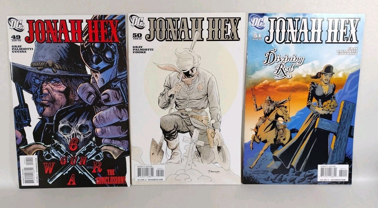 Jonah Hex (2010) DC Comic Lot 28-51 Grey Palmiotti Bernet Sook VF-NM