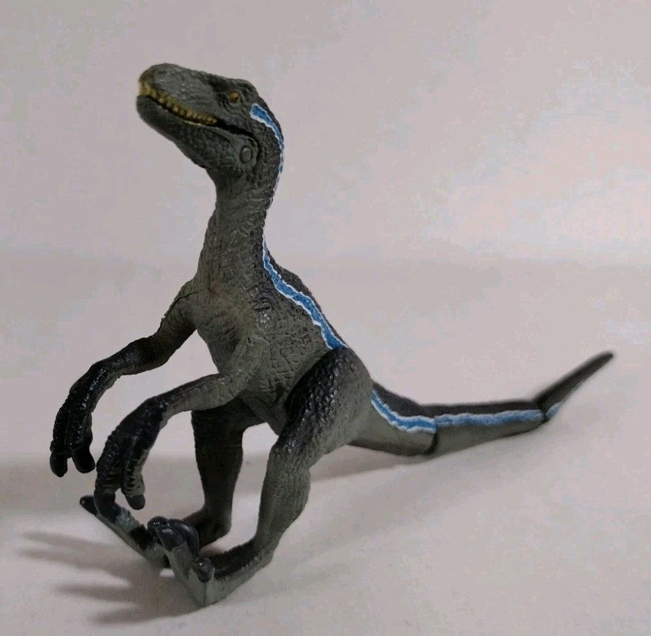 Takara Tomy Ania Jurassic World Blue Snow Ver Dinosaur Toy Japan Exclusive Loose