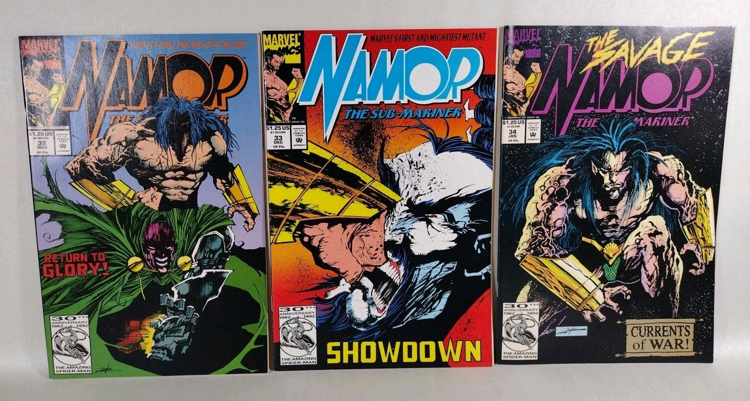 Namor The Submariner (1992) Marvel Comic Lot Set #25-49 51 Jae Lee VF-NM
