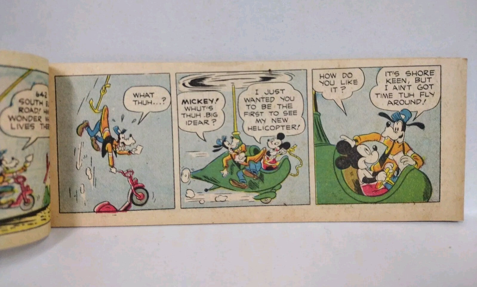 Goofy Big Game Hunter #C-7 (1951) Disney General Mills Mini Comic