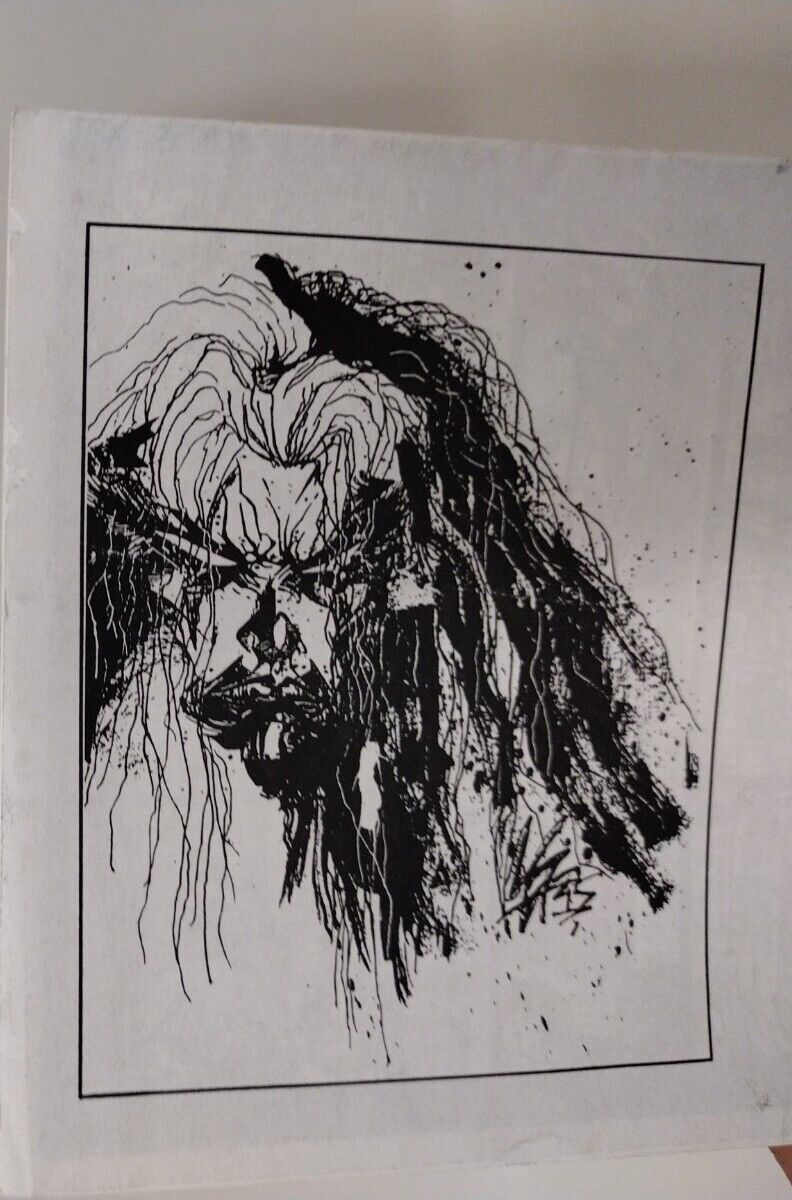 Bloodshed (1997) "M" Ashcan Damage Comic Preview Gerald Sanchez Lionel Ordaz