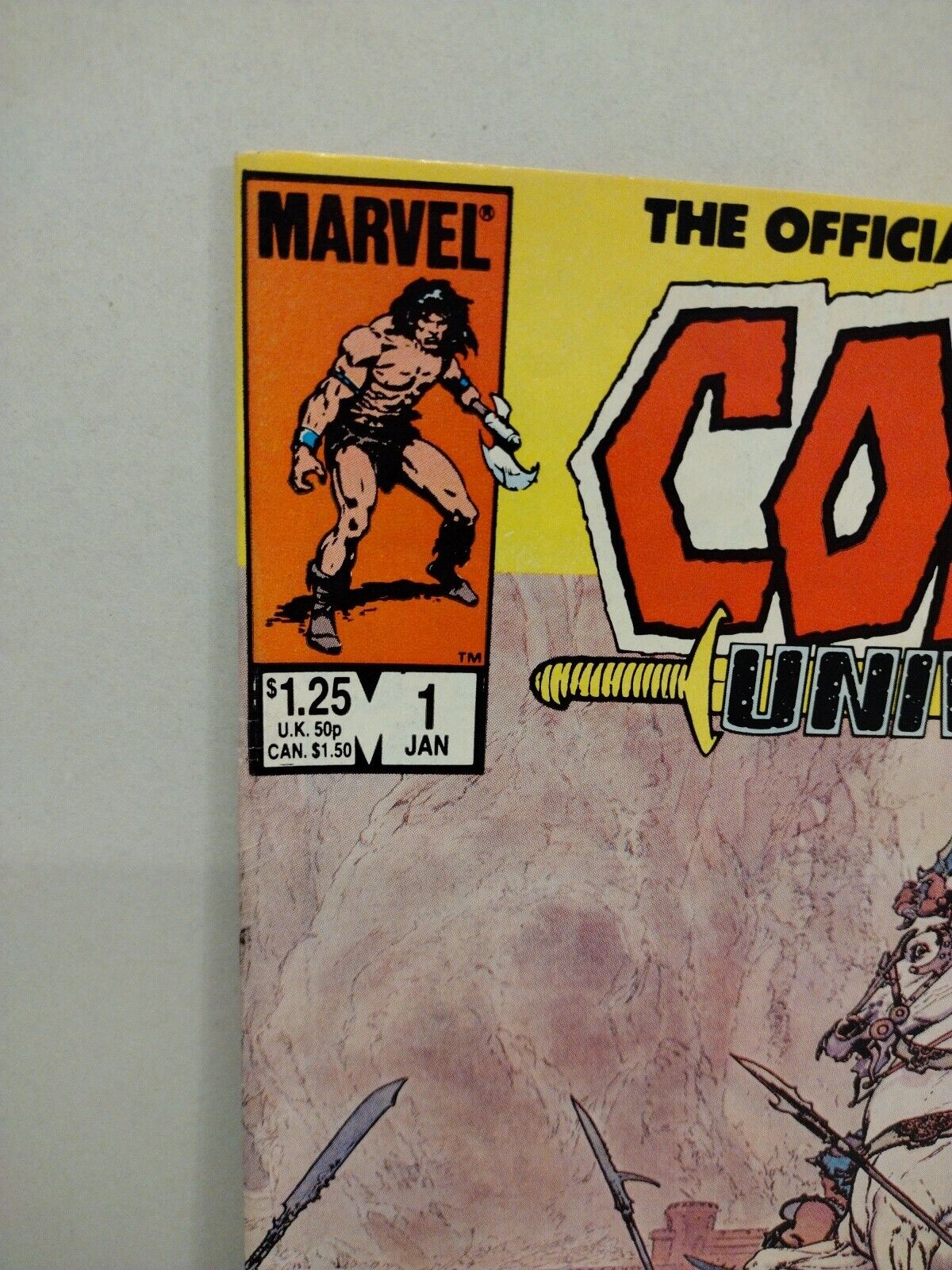 Conan Universe (1985) Marvel Comic Index Sourcebook Michael Kaluta Cover Art