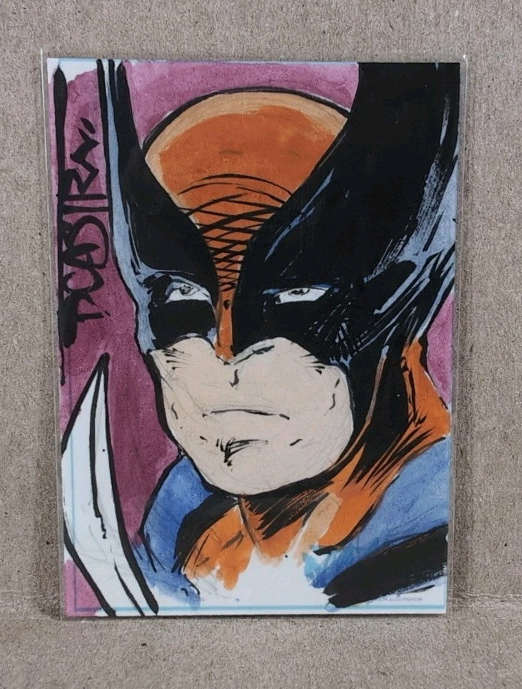 Dave Castr Crusin (2025) OAC Sketch Card W Original Marvel Wolverine Art 