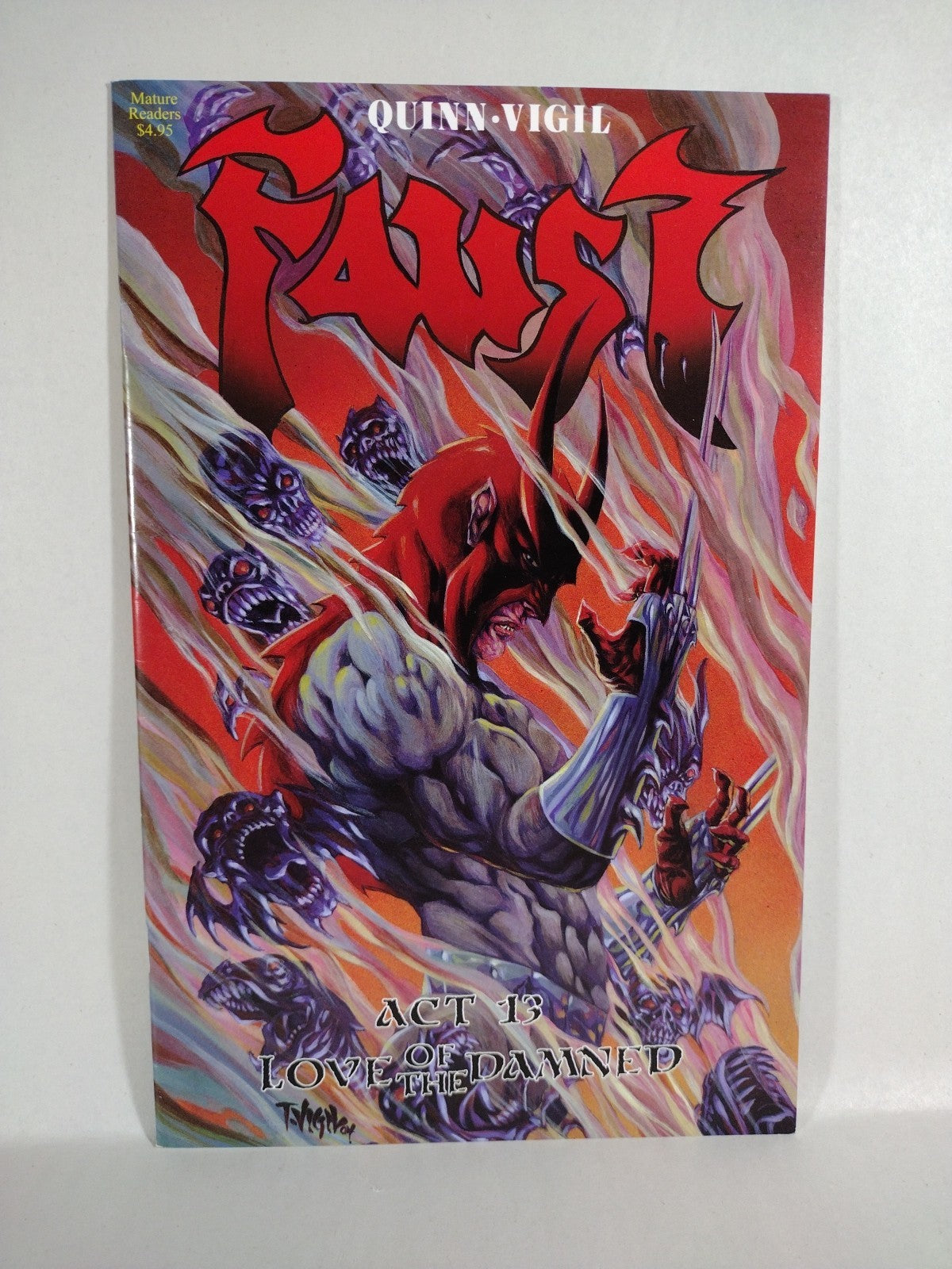 FAUST LOVE OF THE DAMNED Act 13 (2005) Rebel Comic 2nd Print FN-VF