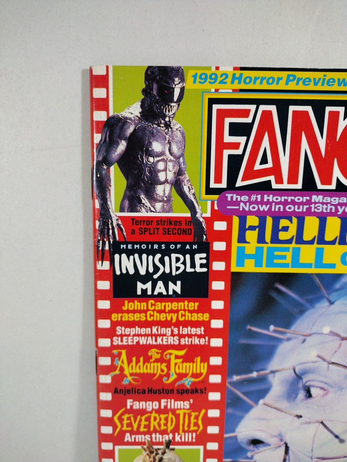 FANGORIA Magazine 110 (1992) Hellraiser III Second Split Naked Lunch VF