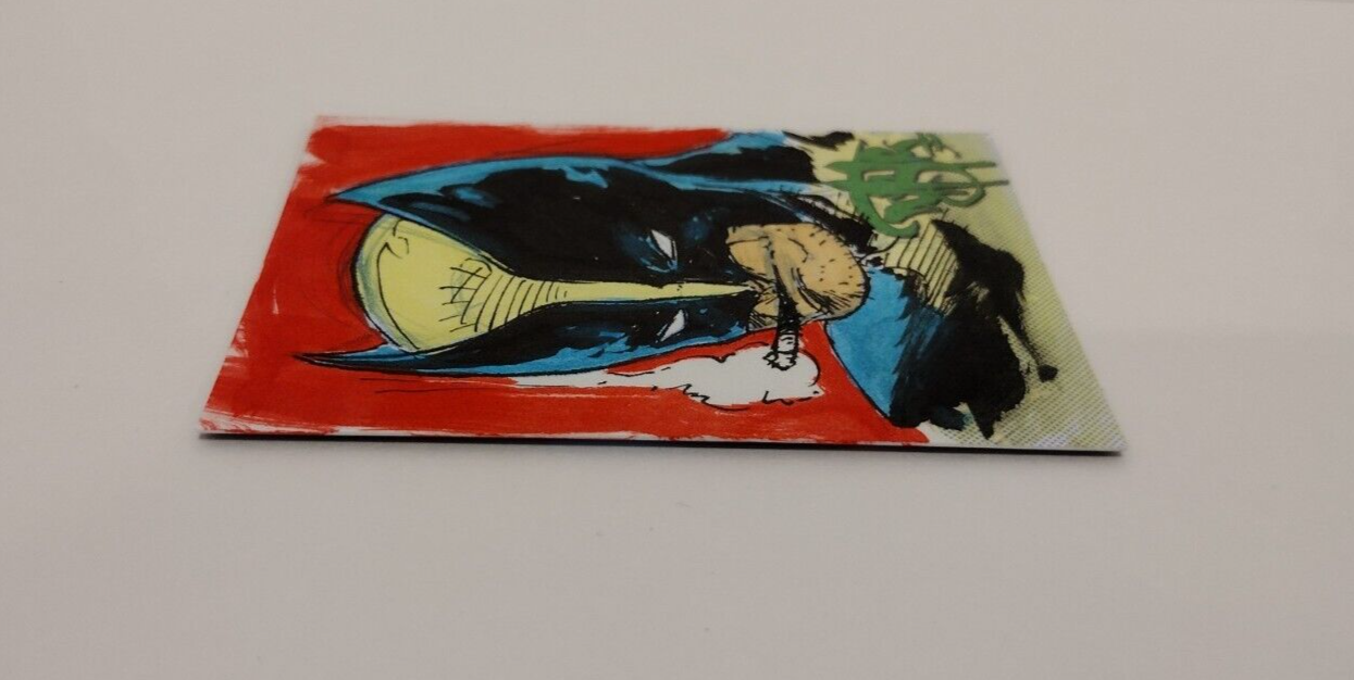 DCastr Iron Claw Series Personal Sketch Card Original 1/1 Wolverin Art W Holder
