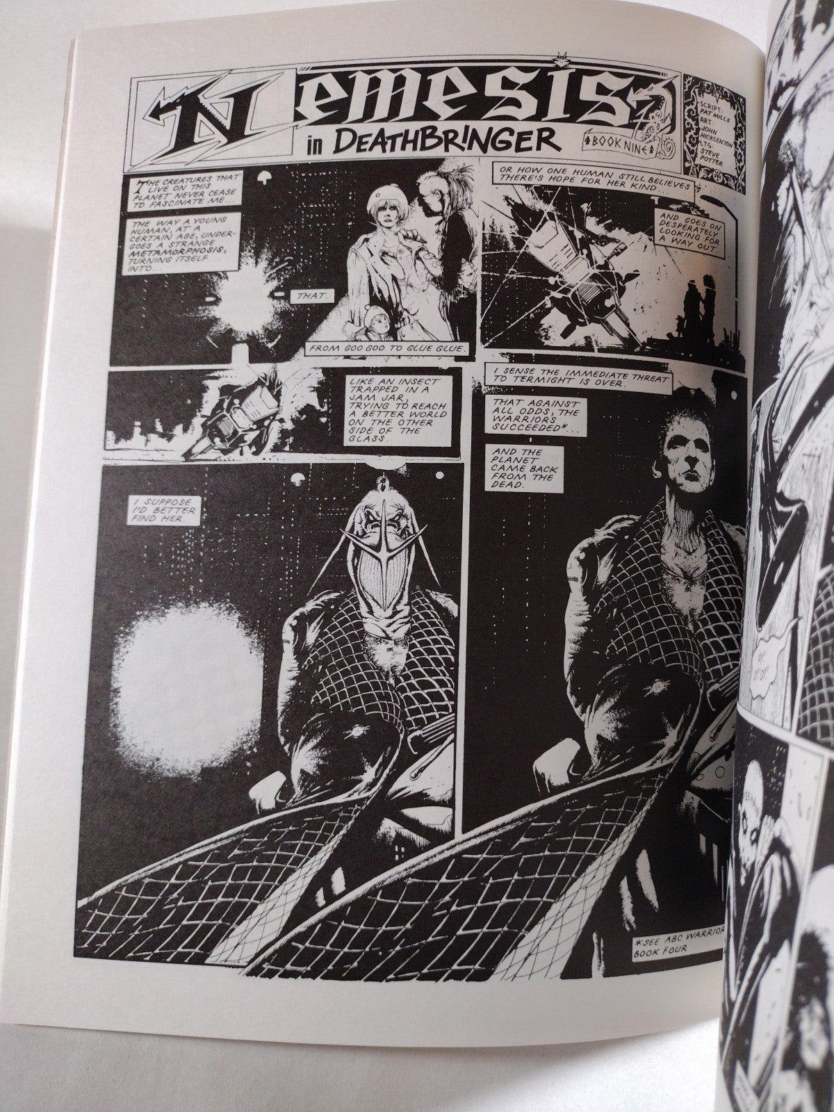 Nemesis The Warlock Book 9 (1989) Titan TPB Reps 2000ad VG