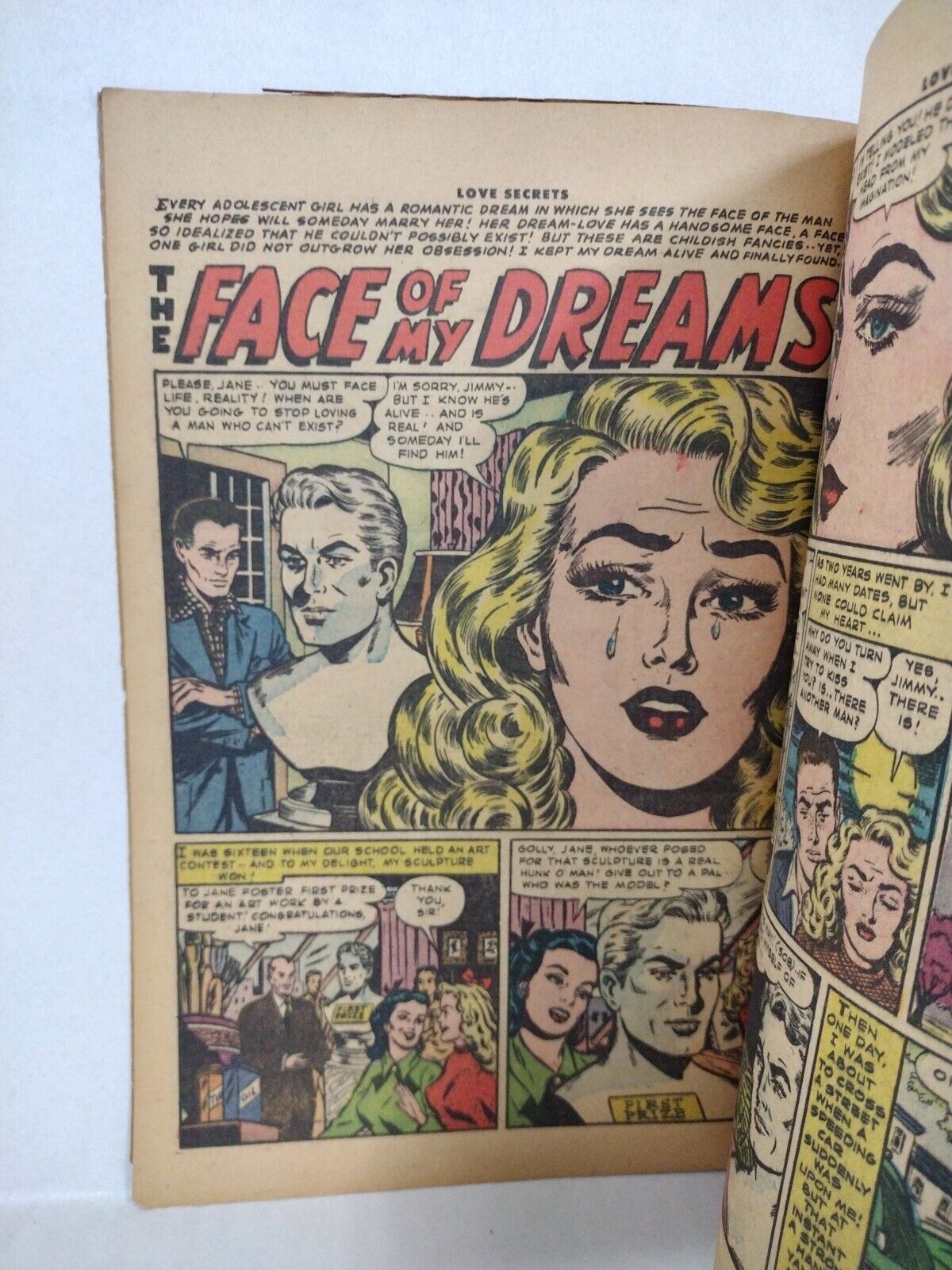 Love Secrets #36 (1954) Comic Magazines Golden Age Low Grade