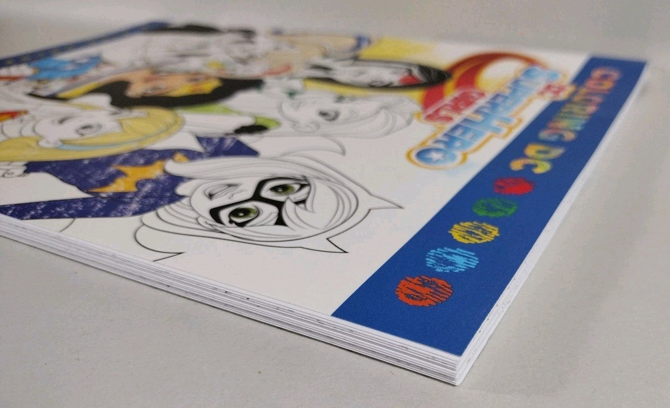 Coloring DC Superhero Girls (2020) Coloring Book New SC