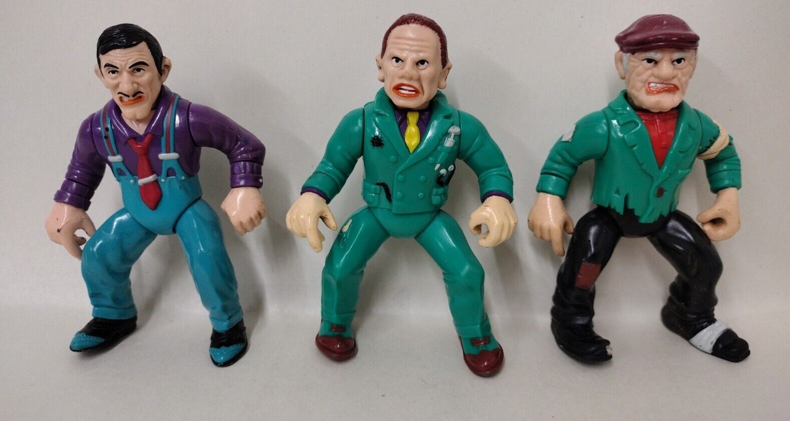 Dick Tracey Villains Disney Playmates Action Figure Lot Big Boy Influence Tramp