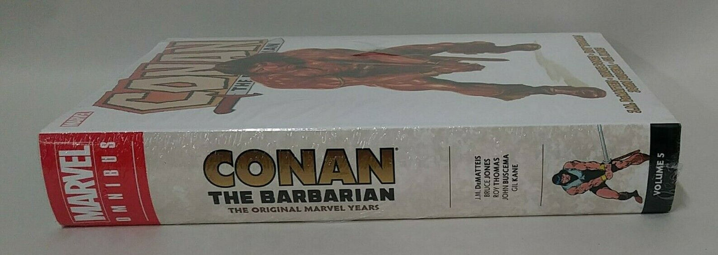 Conan The Barbarian Original Marvel Years OMNIBUS HC Vol 5 Ross Cover Sealed