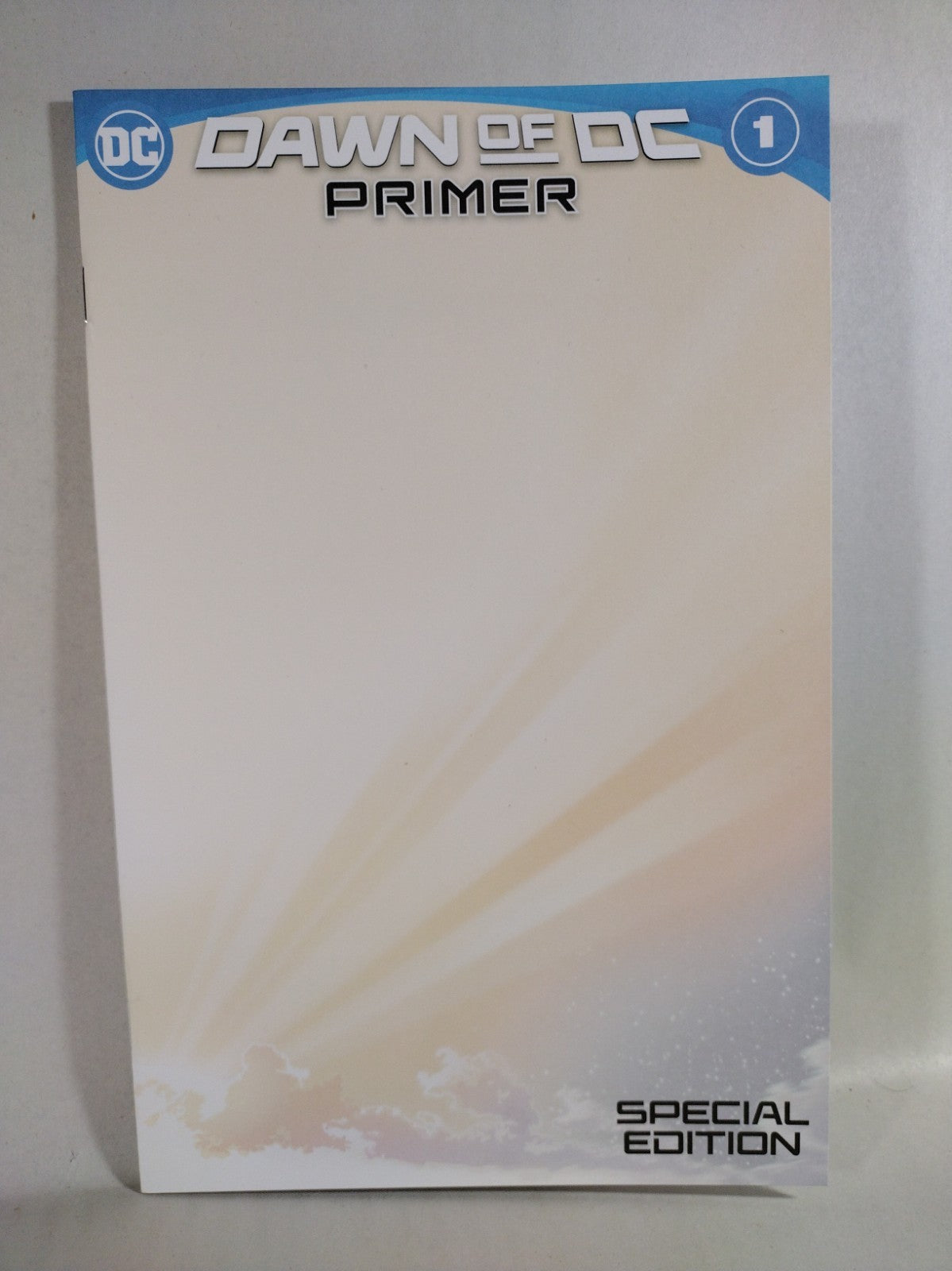 Dawn Of DC Primer #1 (2023) DC Comics Blank Sketch Variant Cover Comic New NM