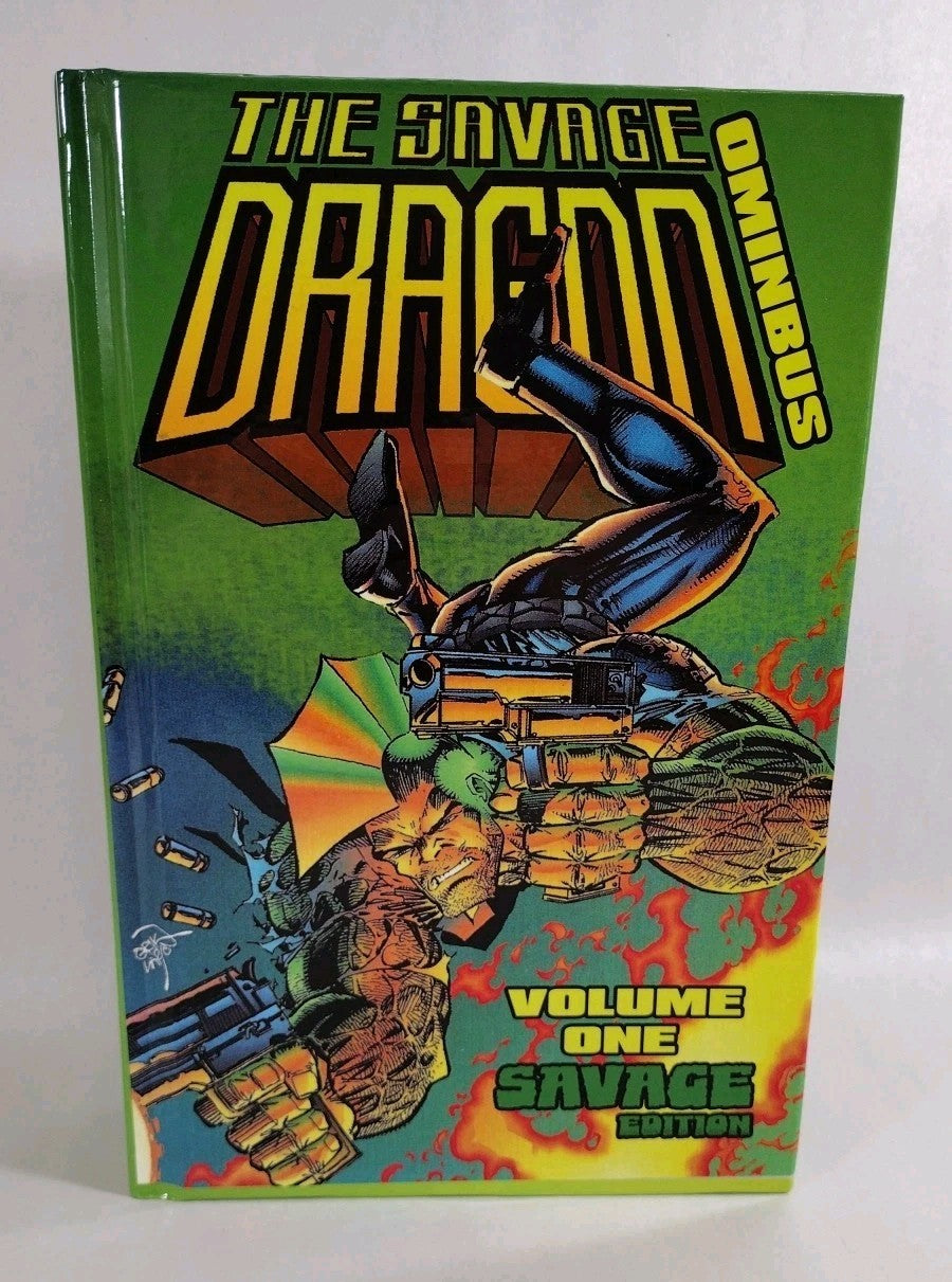 Savage Dragon Omnibus Savage Edition (1992) Image Custom Bound Comic HC W DJ