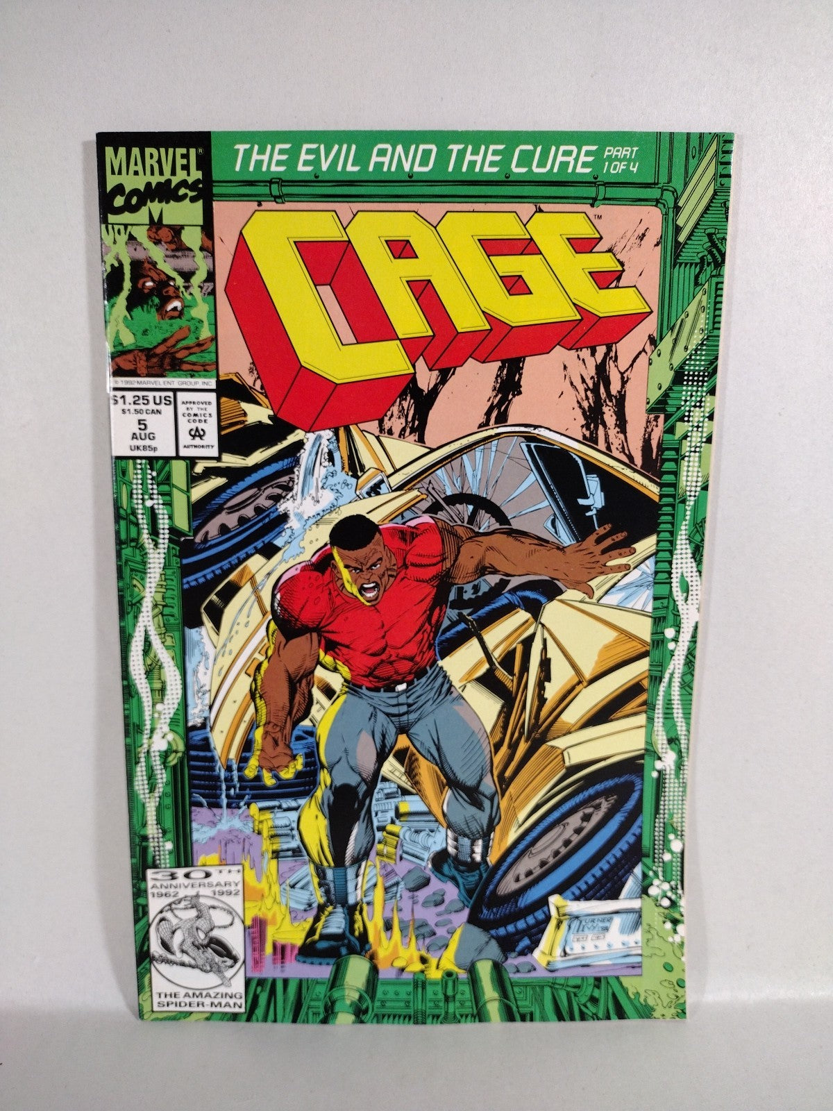 Cage (1992) Marvel Comic Lot Set #1 3 4 5 6 7 8 Evil And The Cure Pt 1-4 VF-NM