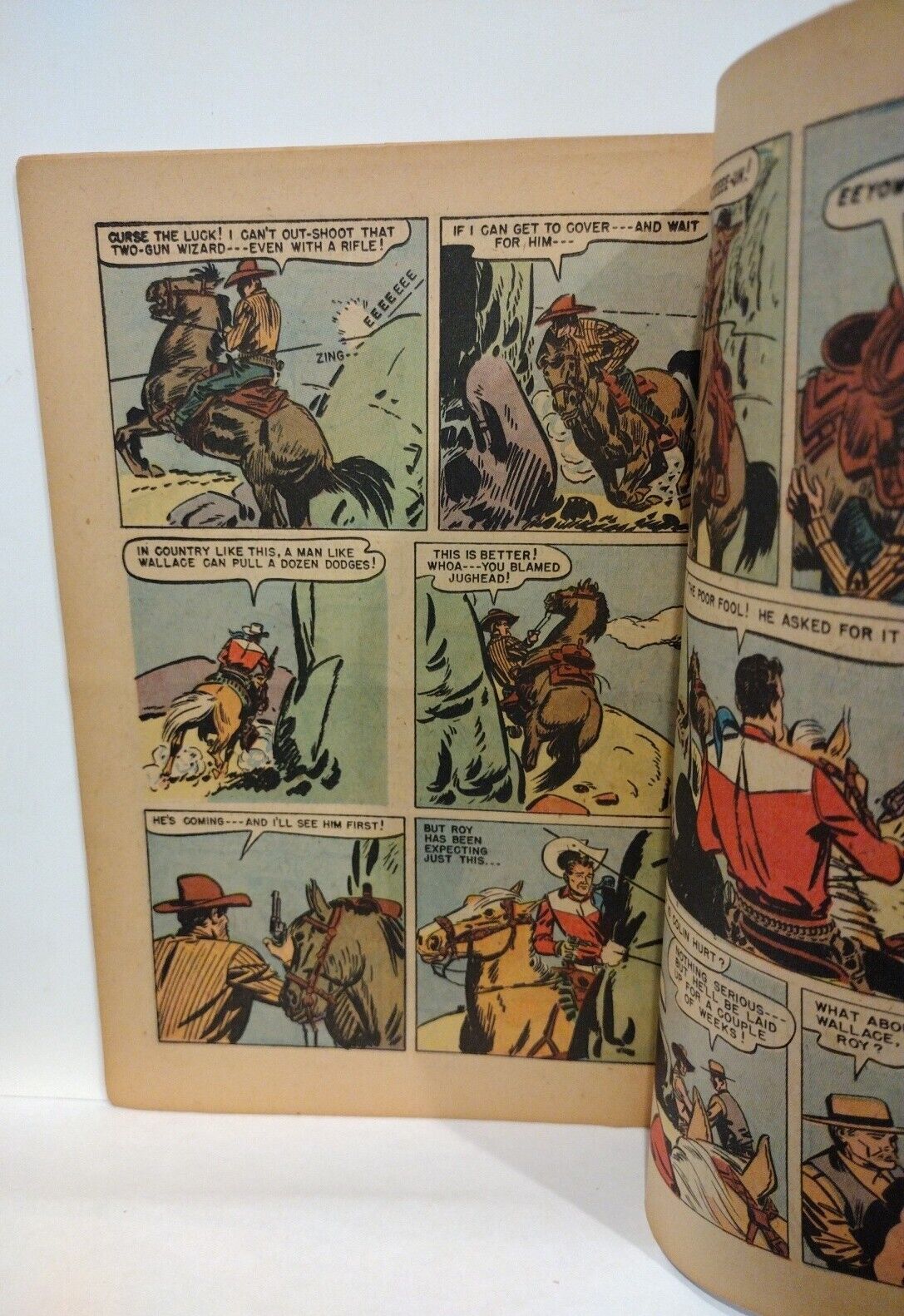 Roy Rogers #37 (1951) Golden Age Dell Comic Christmas issue