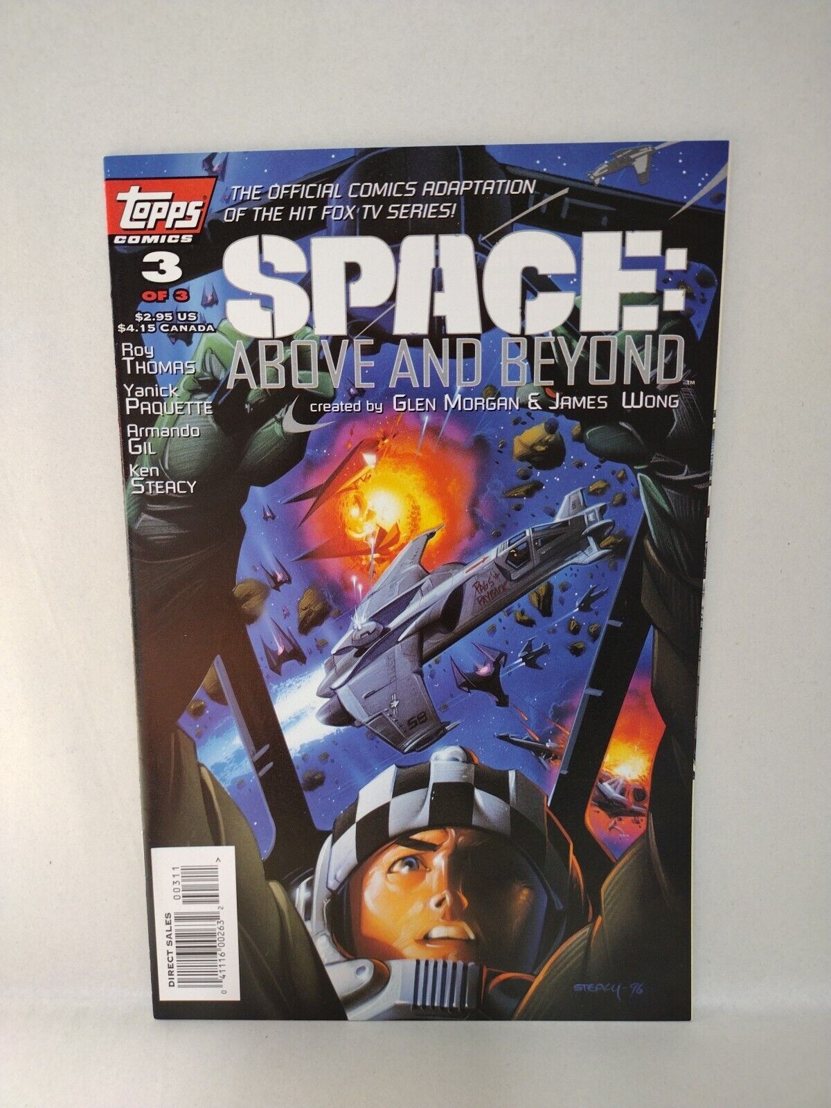 Space: Above And Beyond (1996) Complete Topps Comic Lot Set #1-3 Gauntlet #1 2