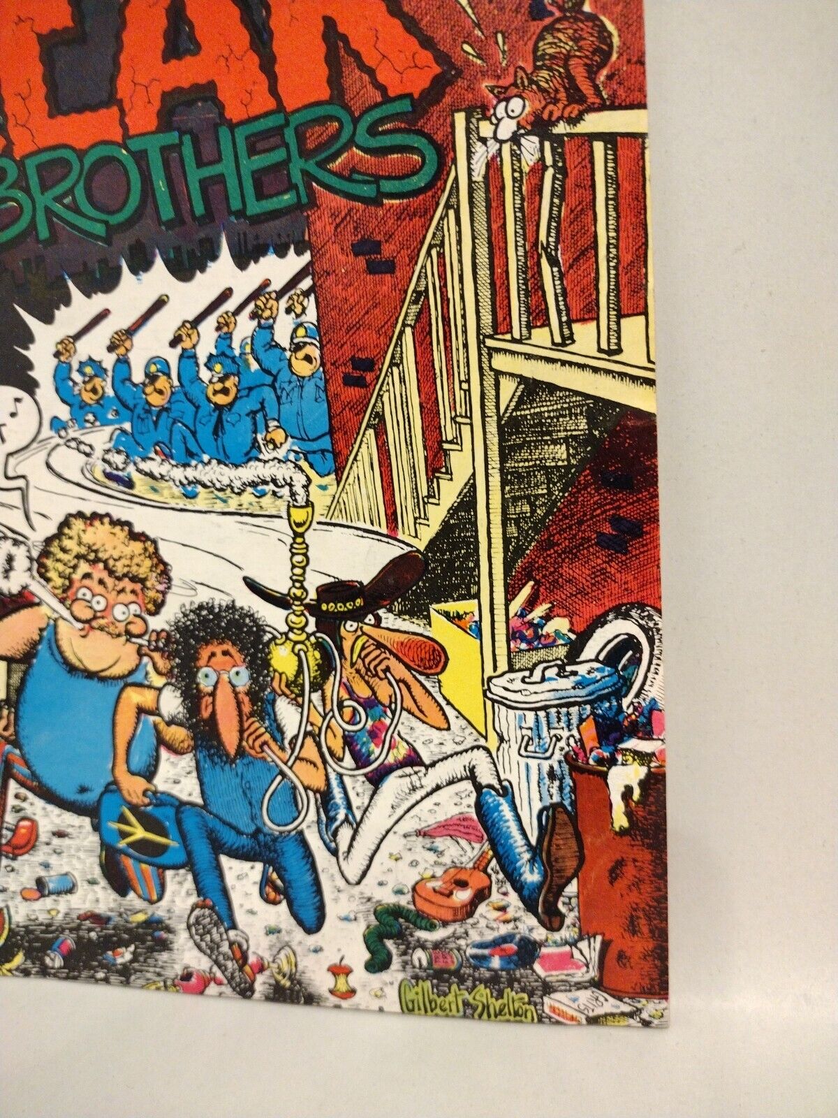 Collected Fabulous Furry Freak Brothers (1971) Zap Comic 75¢ Edition