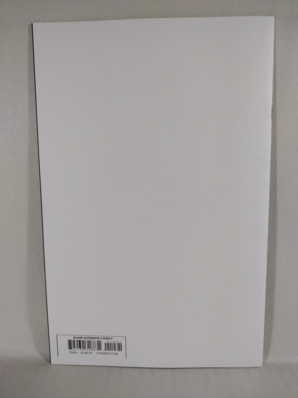 John Carter of Mars #1 (2022) Dynamite Blank Sketch Cover Variant New NM