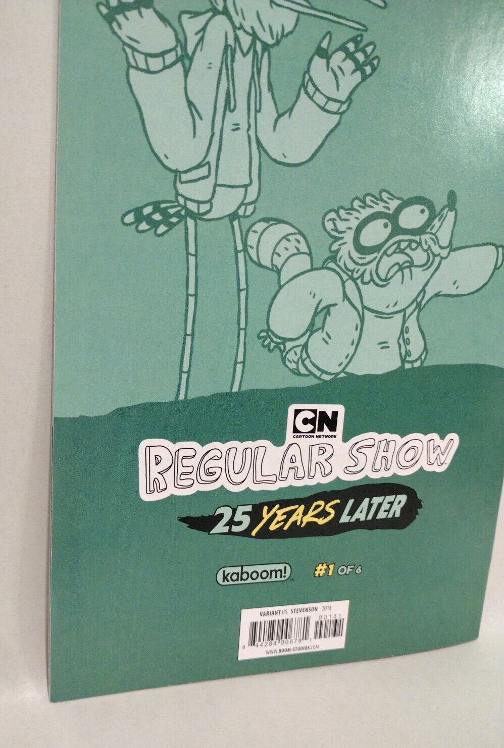 Regular Show 25 Years Later #1 (2018) Kaboom Cartoon Network Comic Stevenson Var