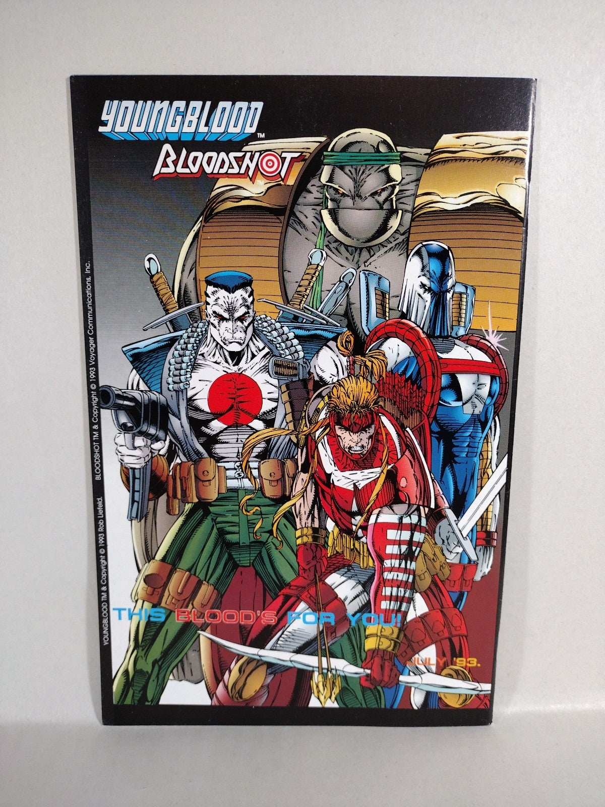 Youngblood Vol 1 (1992) Image Comic Lot Set #1 2 3 4 5 6 7 8 9 10 W Cards VF-NM