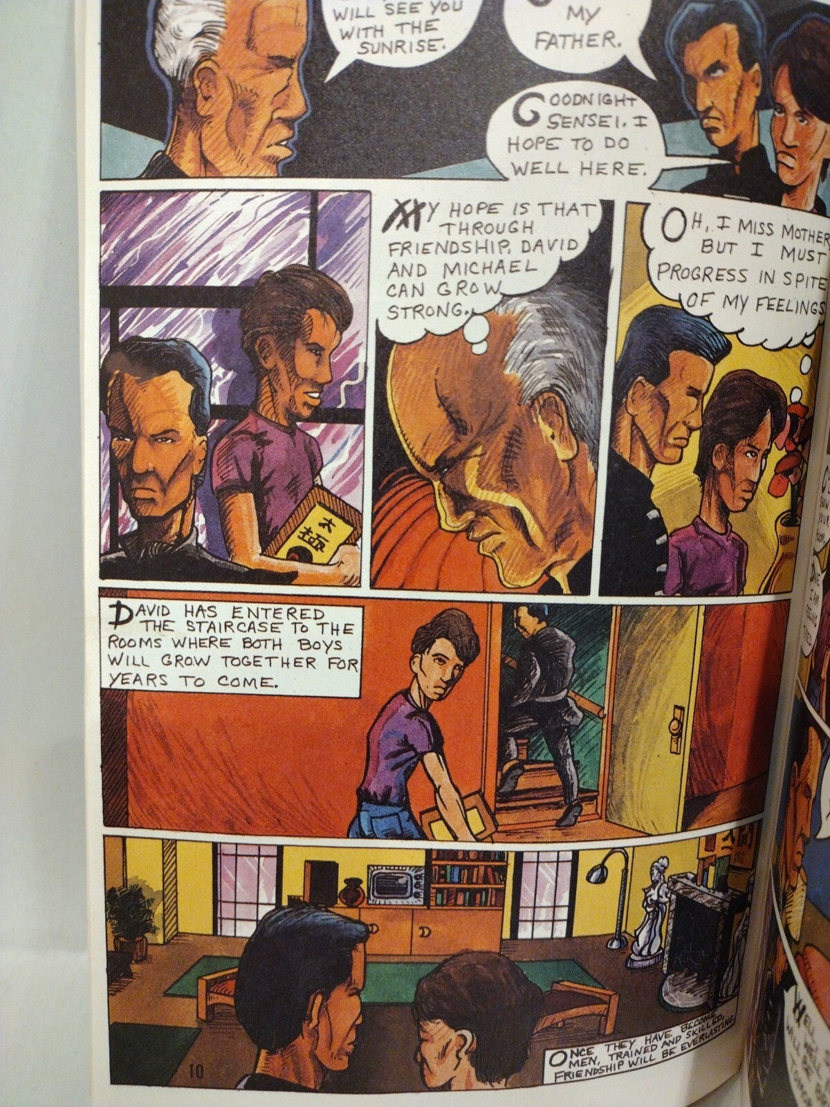 Savage Ninja (1984) Cadillac Comic Origin Of Michael Savage Power Comic