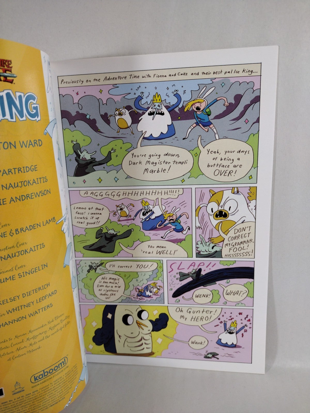 Adventure Time Ice King #6 (2016) Boom Comic Paroline & Lamb Cover A NM
