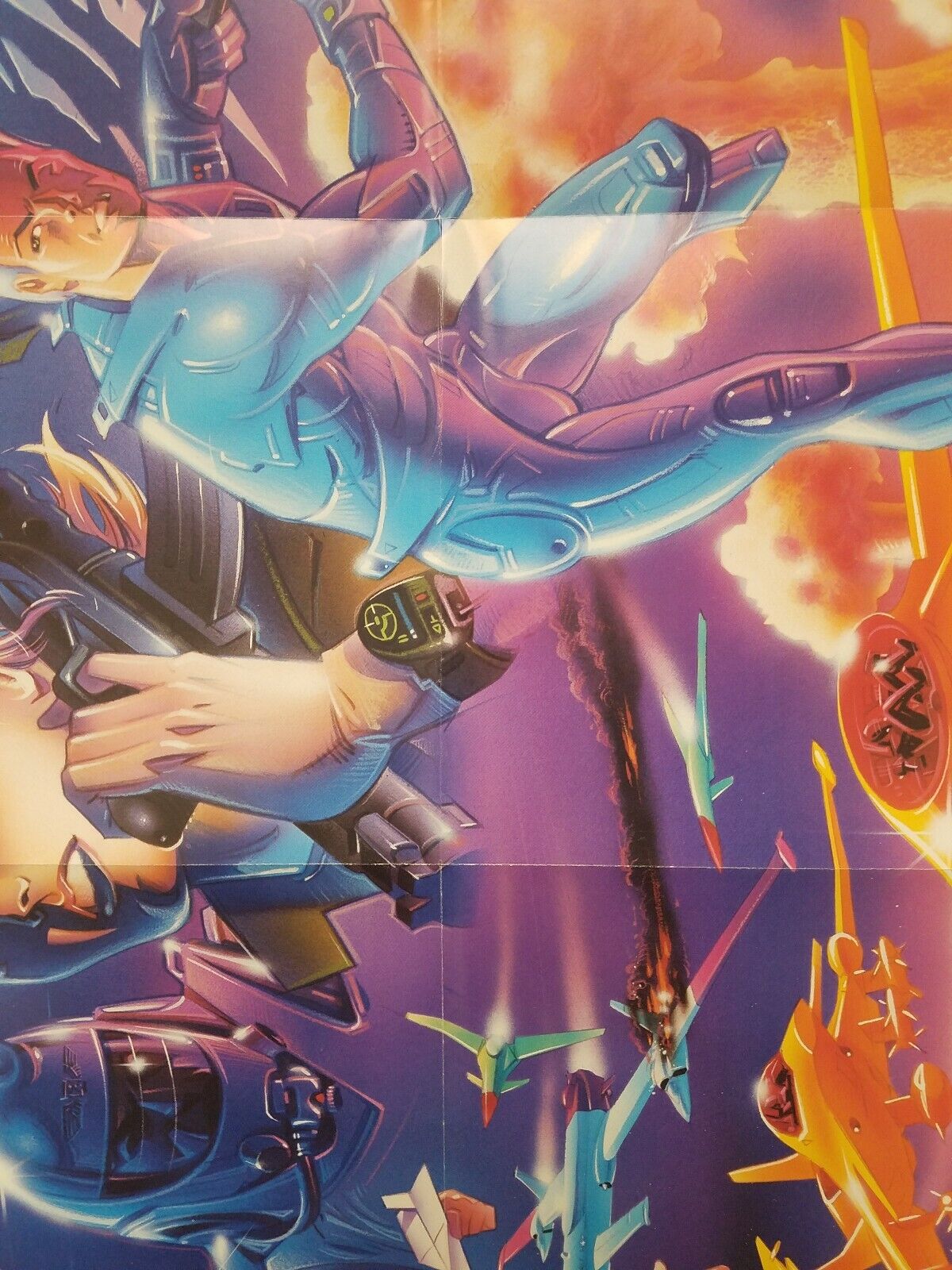 Tempest Fugitive (1990) Retailer Poster Ken Steacy Art DC Comics 22 X 35 Unused