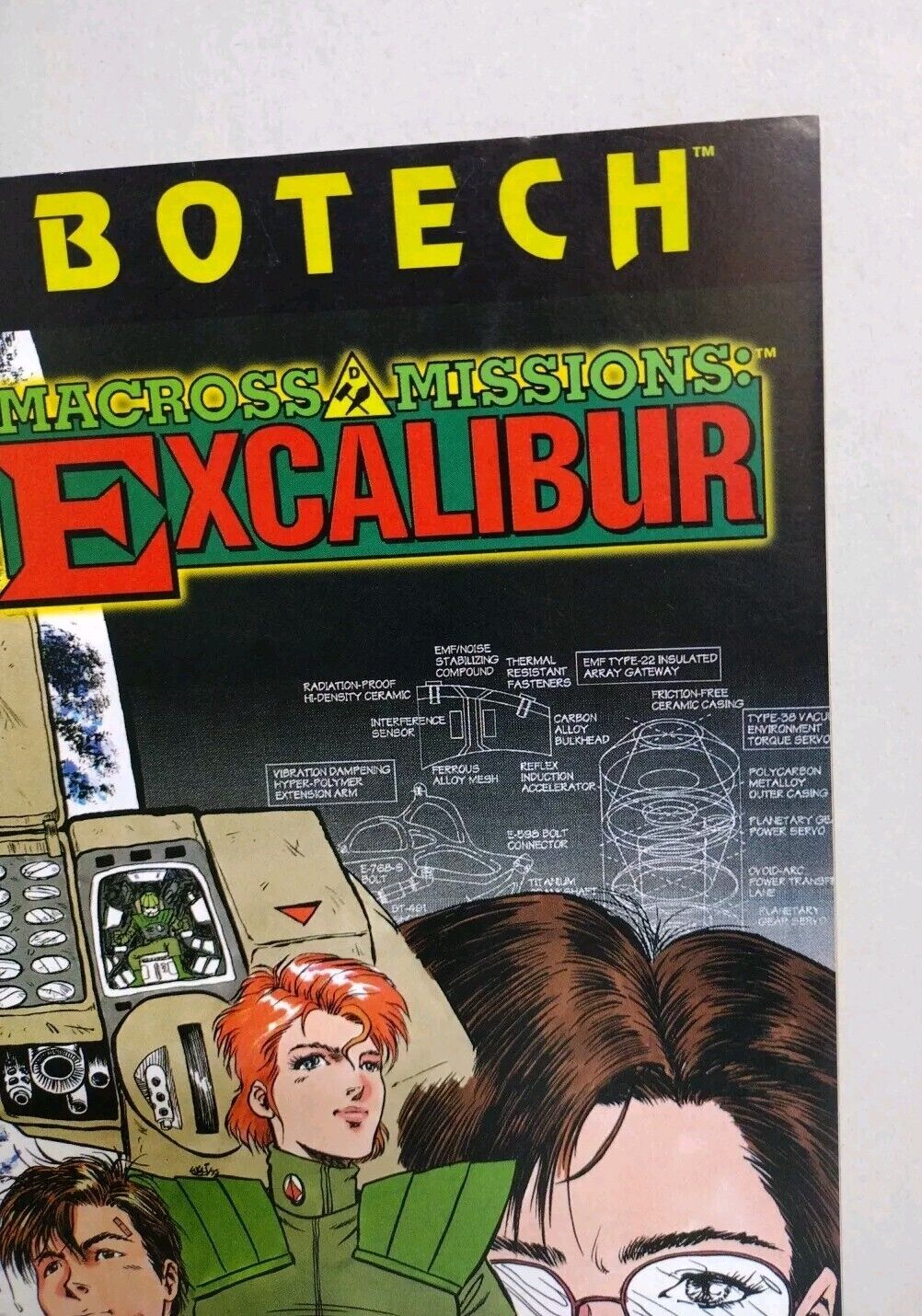 Robotech Macross Missions Excalibur #1 (1995) Academy Comics FN