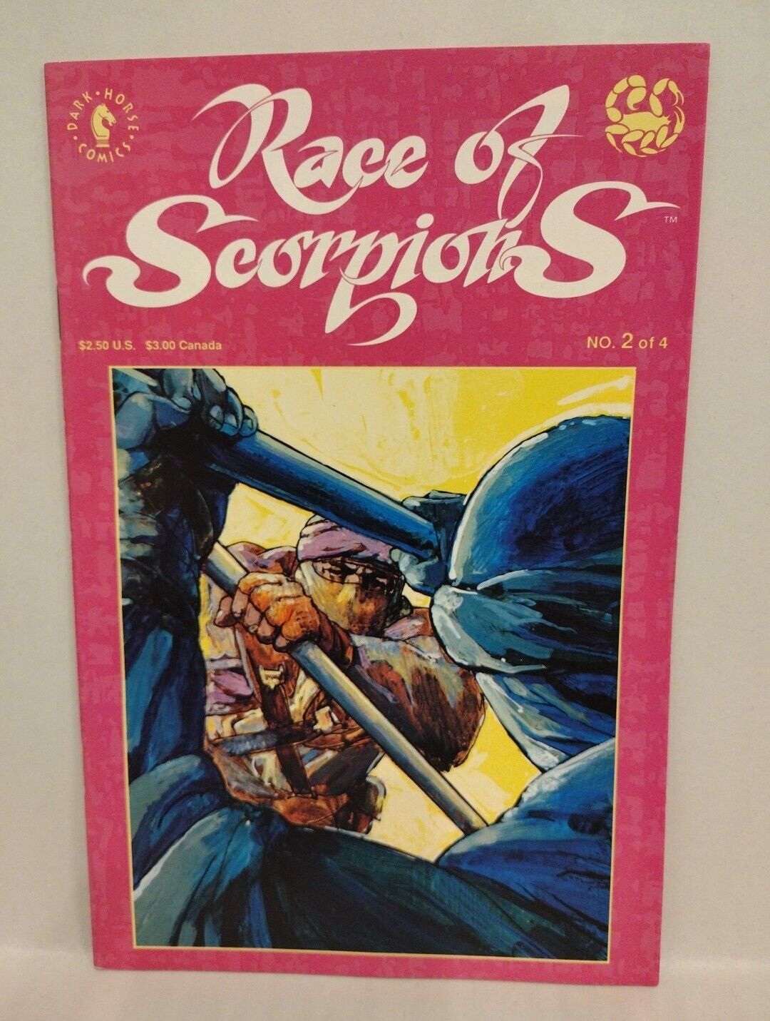 Race of Scorpions, Complete Set Issues 1-4 (Dark Horse, 1991)