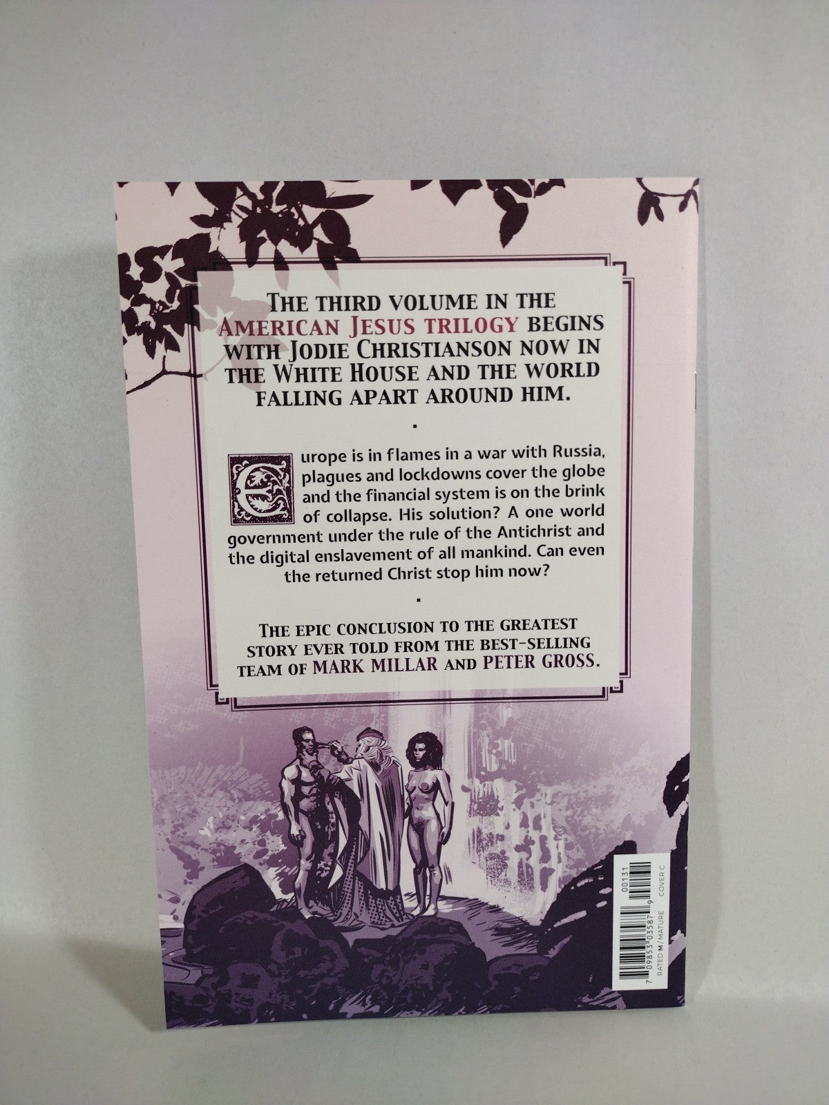 American Jesus Revelation #1 (2022) Image Comic Blank Variant Cover Comic NM