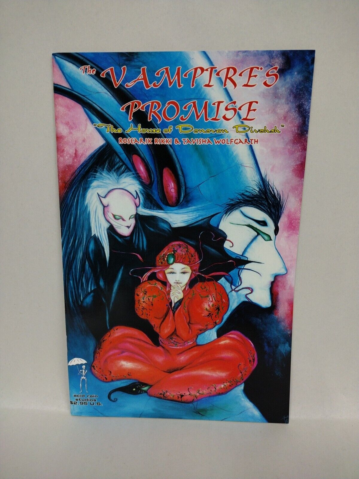 Vampire World Promise Prank & Vampirada Comic (1993) Acid Rain Tavisha Wolfgarth