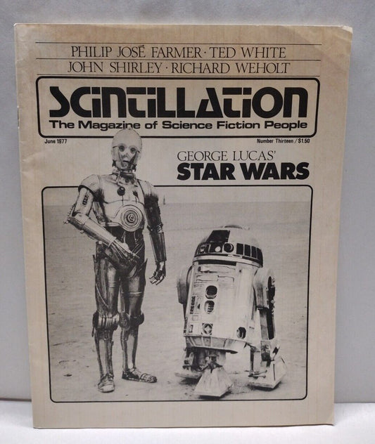 Scintillation Science Fiction Magazine #13 (1977) Carl Eugene Bennett Star Wars