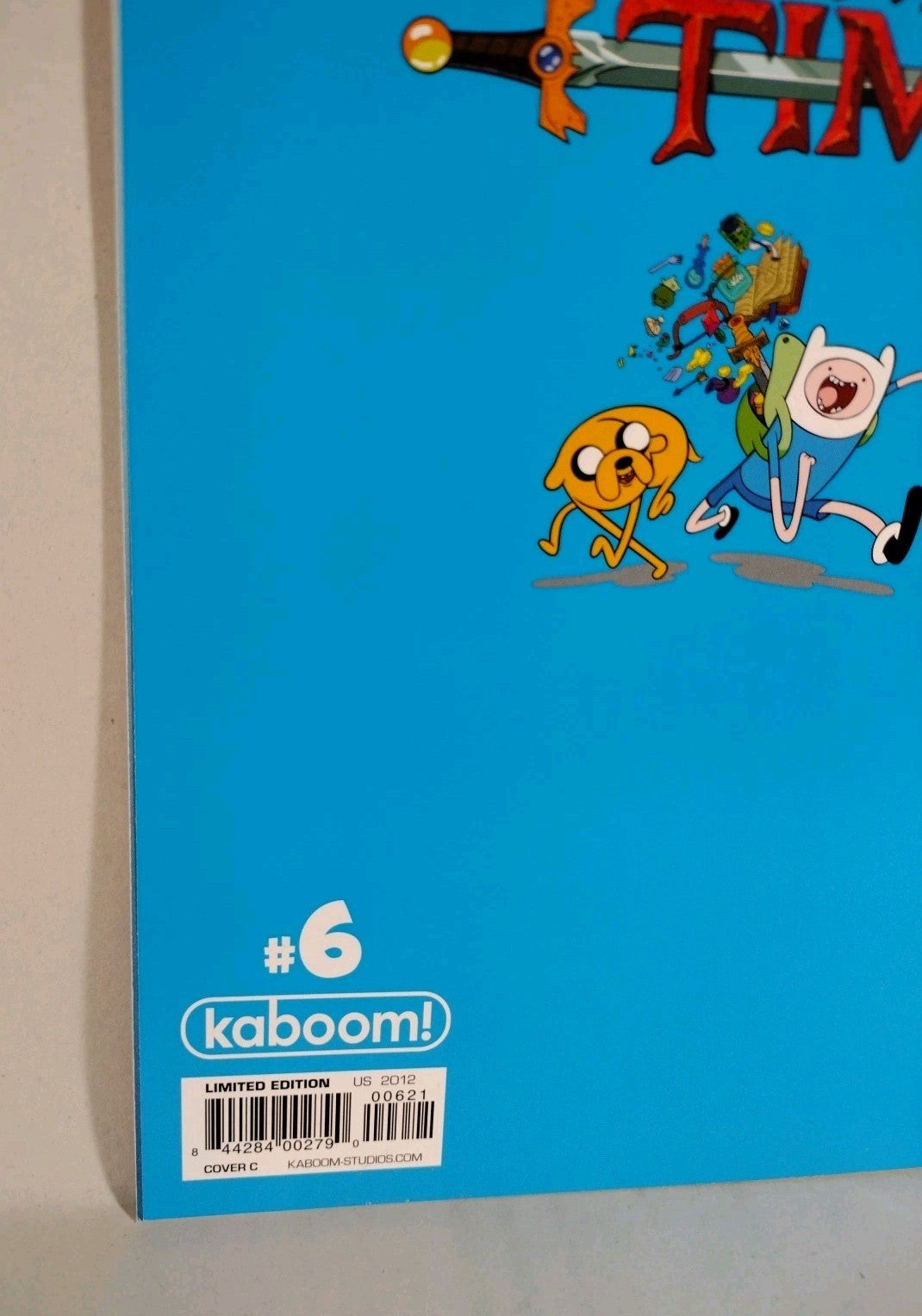 Adventure Time #6 (2012) Boom Comic Dan Hipp Virgin Variant Cover C NM