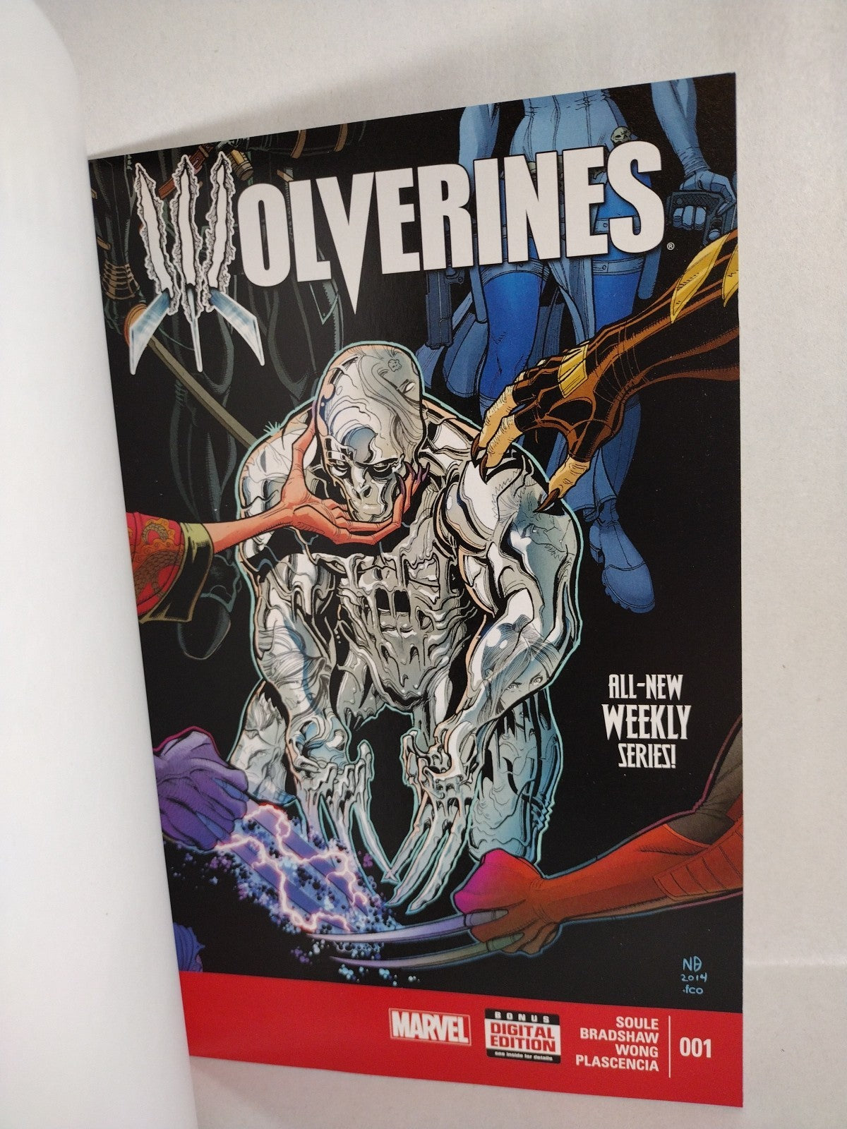 Wolverines #1 (2015) Marvel Blank Sketch Cover Variant Comic New NM