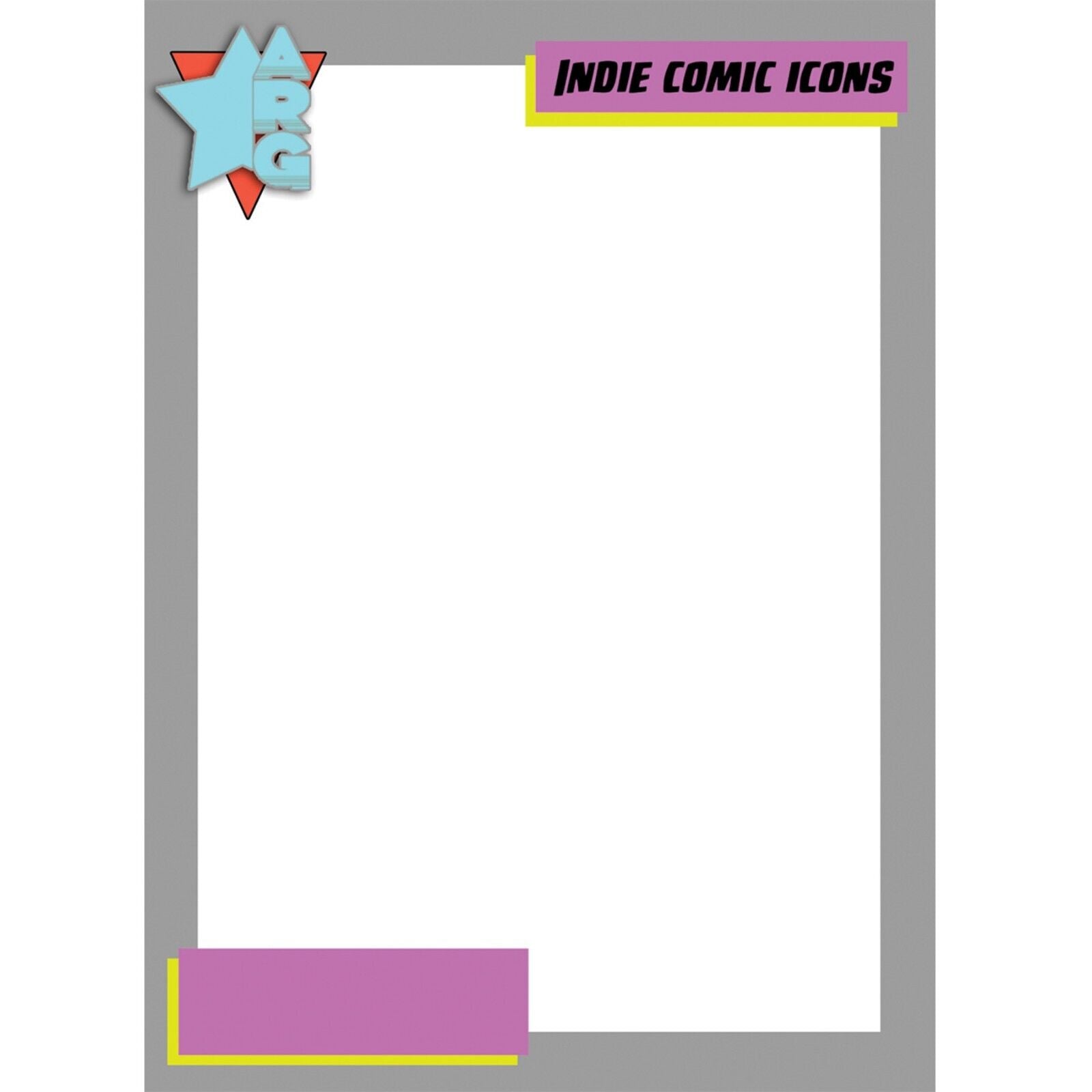 Indie Comic Icons Sketch Card Series 1 Blank Lot of 3 (2023) ARG DC Homage New