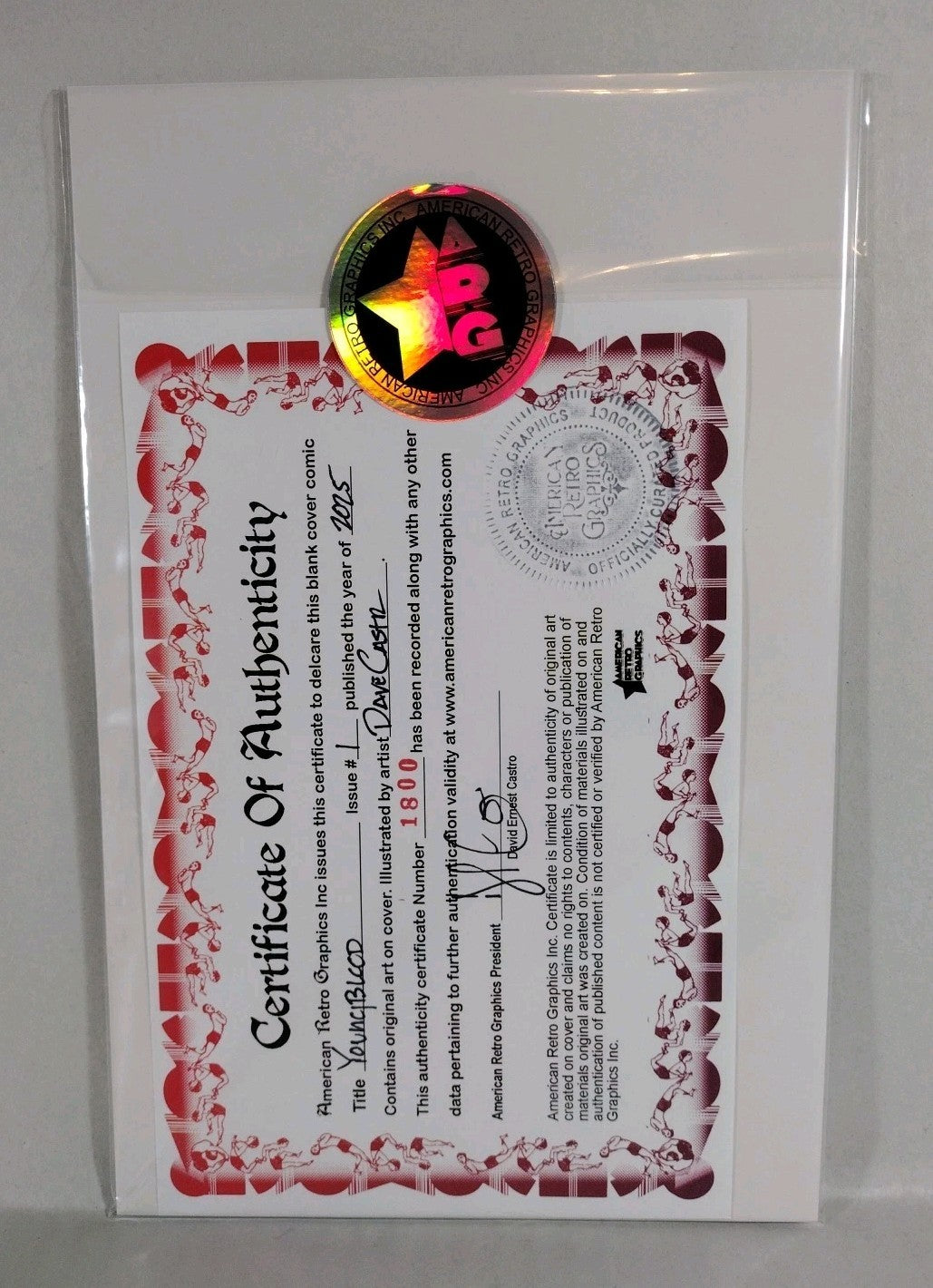 Youngblood #1 (2025) Rob Liefeld Image Sketch Cover Comic W Original DCastr Art