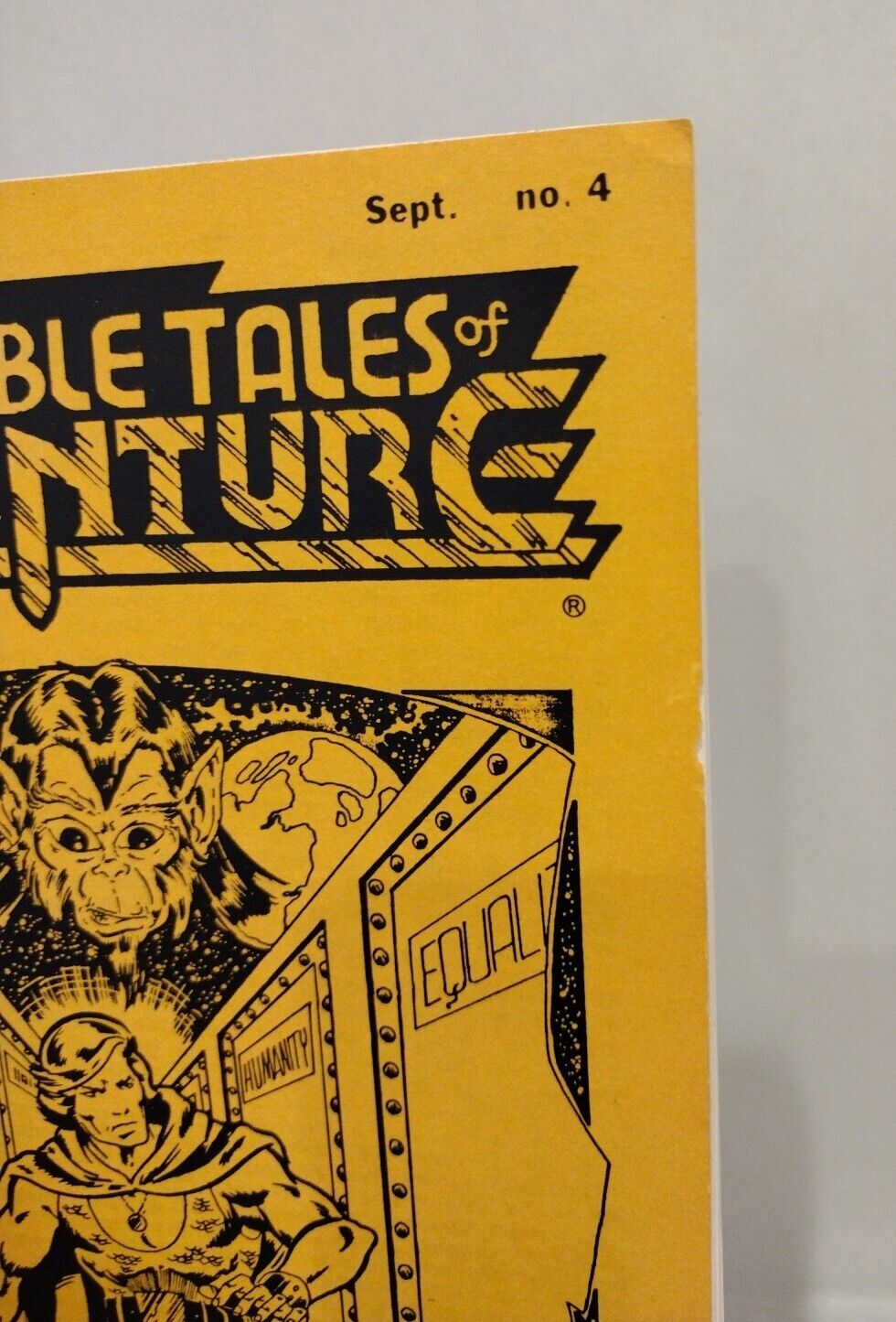 Incredible Tales Of Adventure #4 (1982) Quasar Graphics Storybook Zine FN