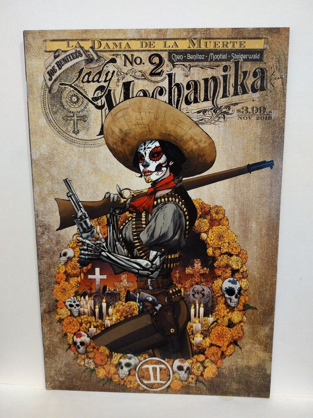 Lady Mechanika: La Dama de la Muerte (2016) #2 Joe Benitez Variant Cover VF