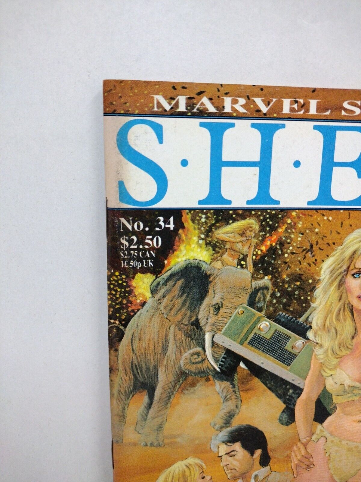 Marvel Super Special #34 Sheena (1984) Comic Magazine Movie Adapt Tanya Roberts