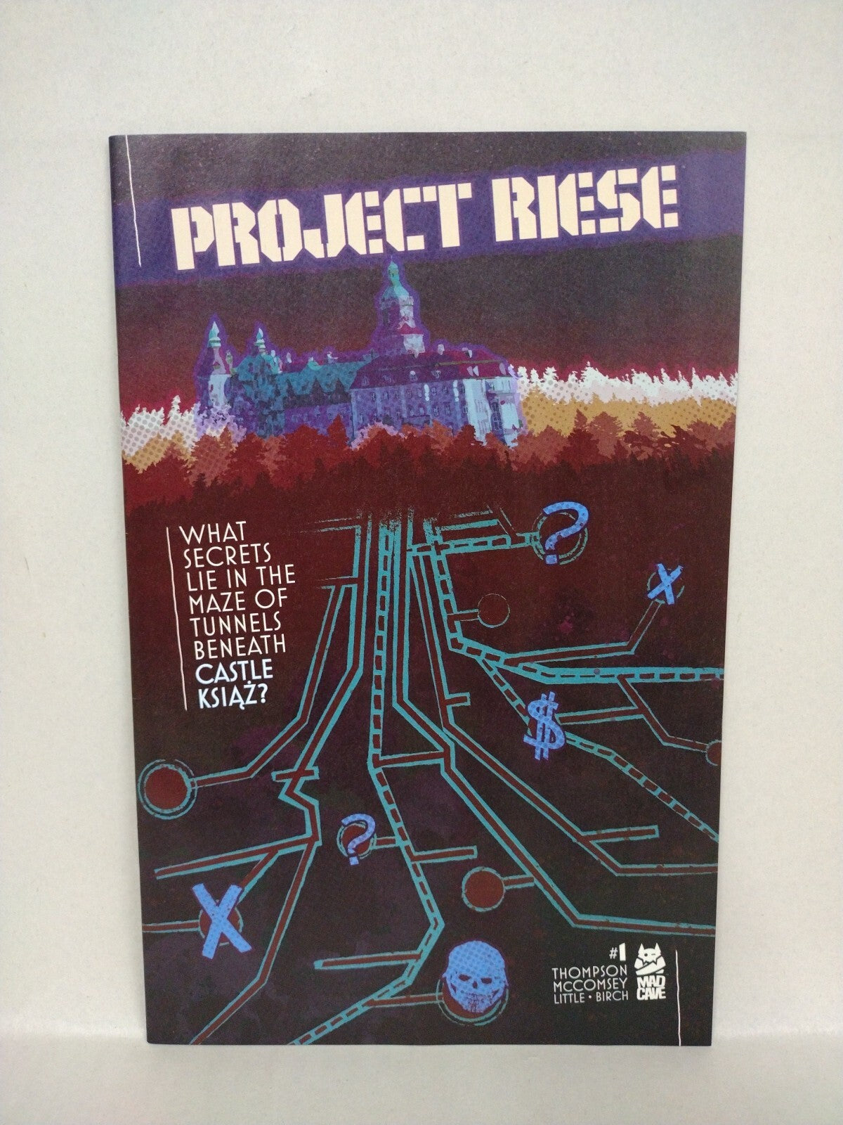 Project Riese (2022) Complete Mad Cave Comic Lot Set #1 2 3 4 5 6 Zac Thompson