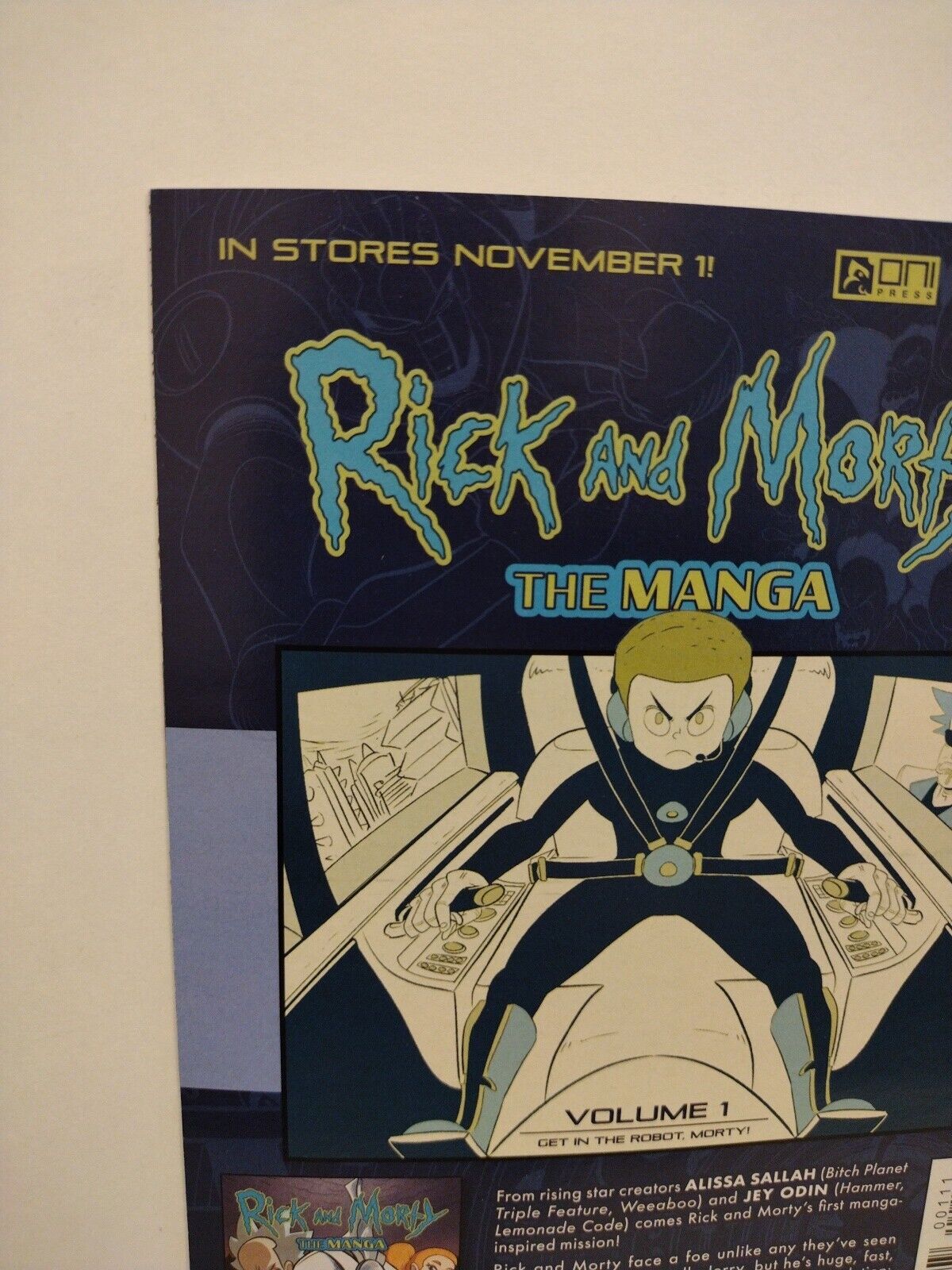 Rick And Morty Manga (2023) ONI Super Secret Ashcan Comic 1 Per Store Preview NM