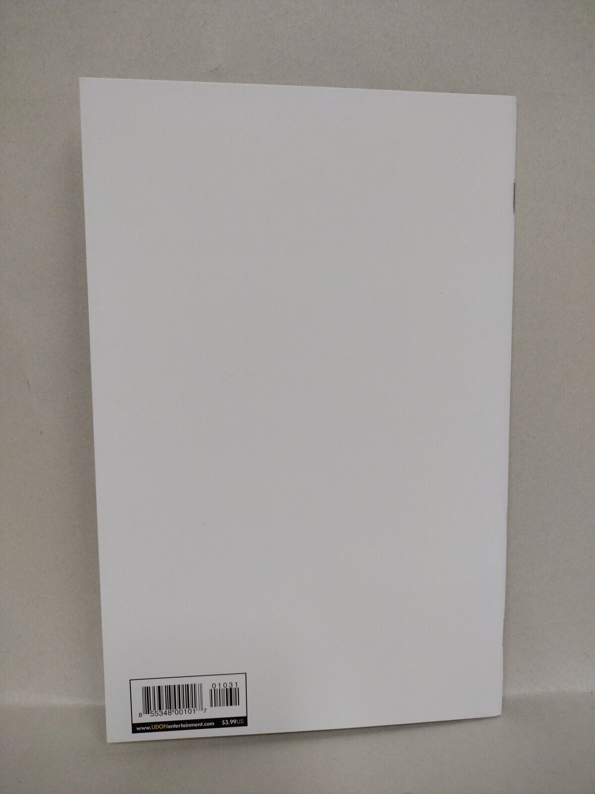 Street Fighter Unlimited #1 (2015) Udon Capcom Blank Sketch Variant Cover Comic 