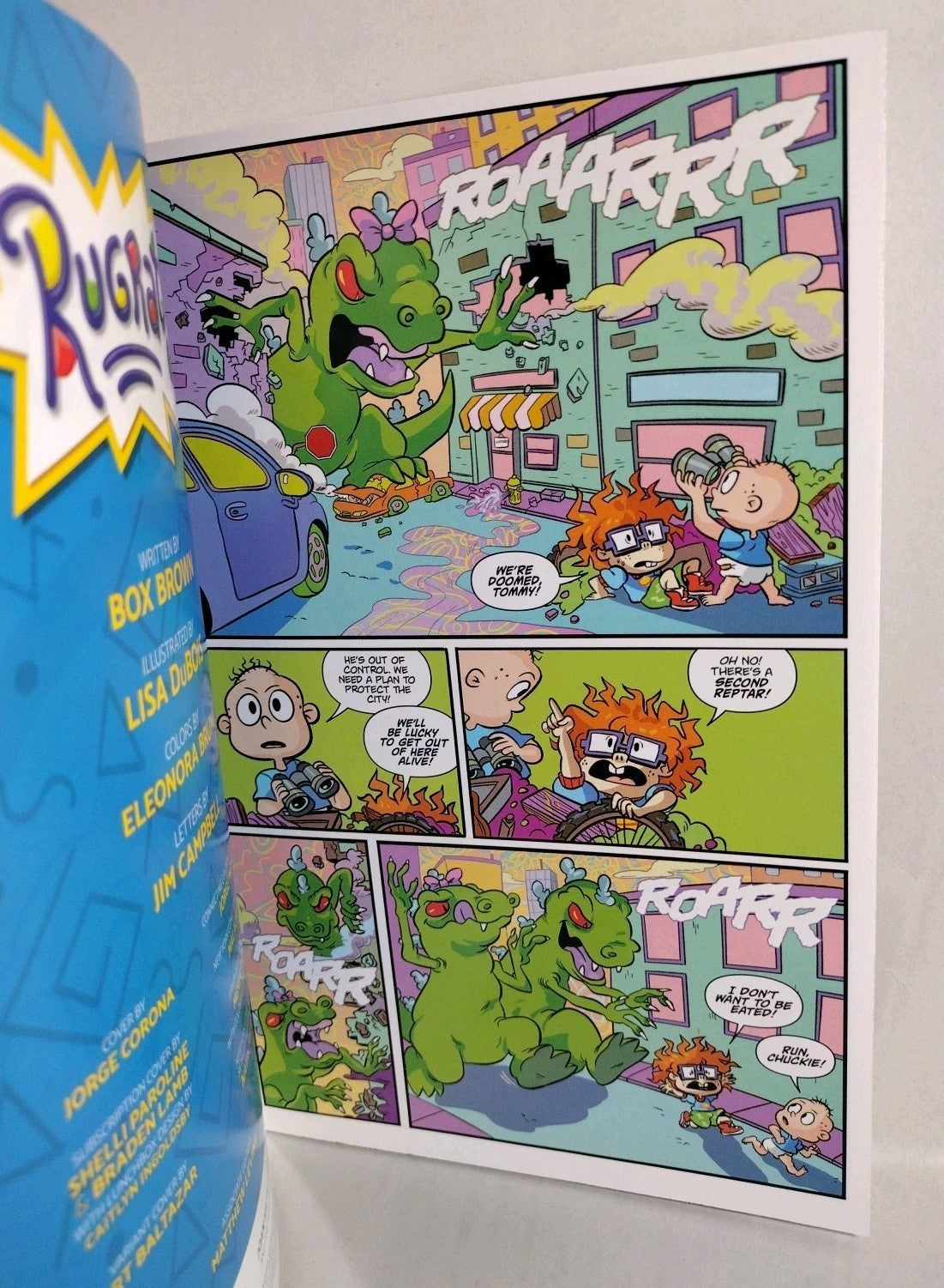 RUGRATS #1 (2017) Boom Studios Sketch Cover Variant Comic W Original DCastr Art