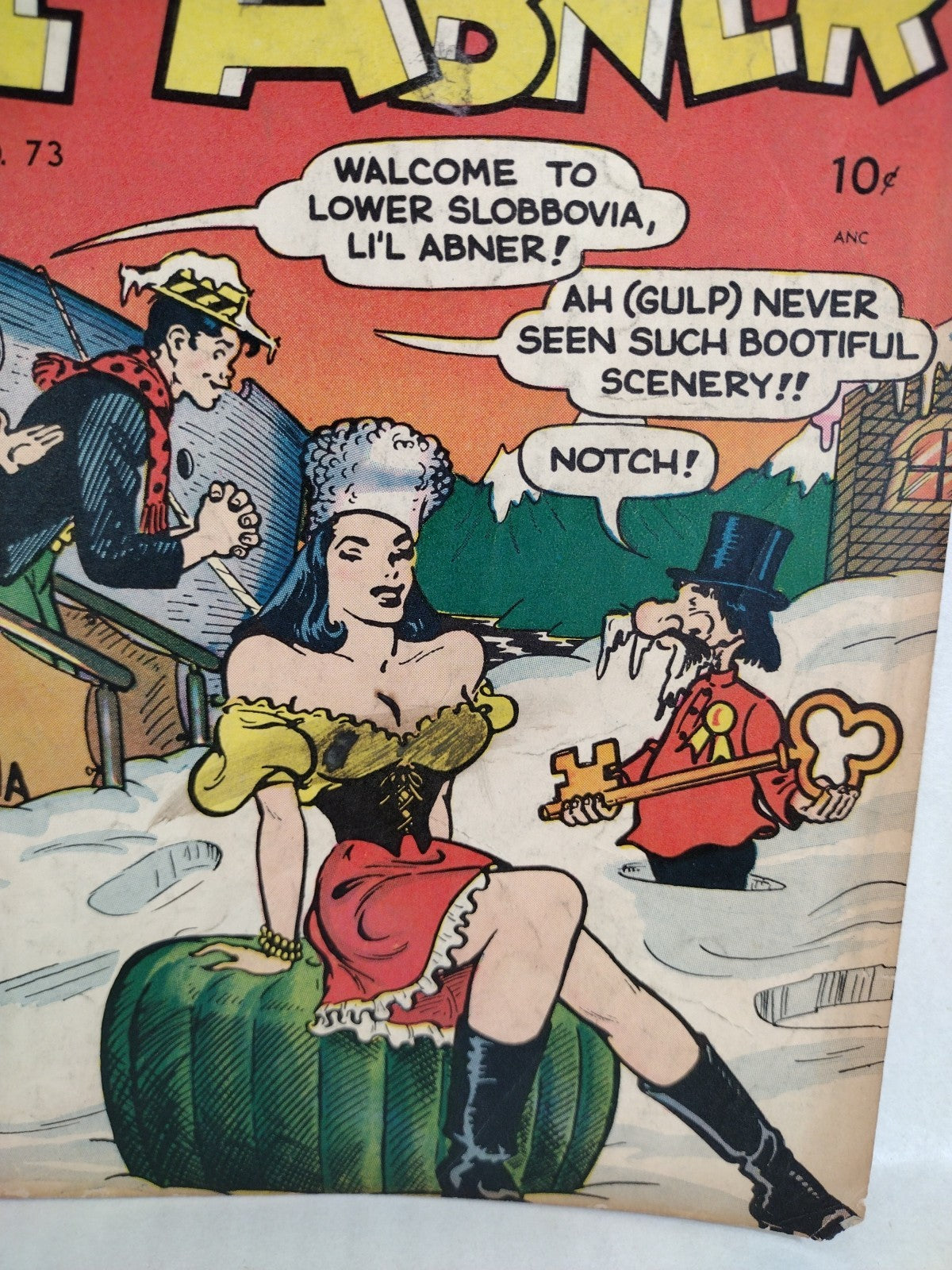 Li'l Abner #73 (1949) Al Capp Golden Age Comic Low Grade