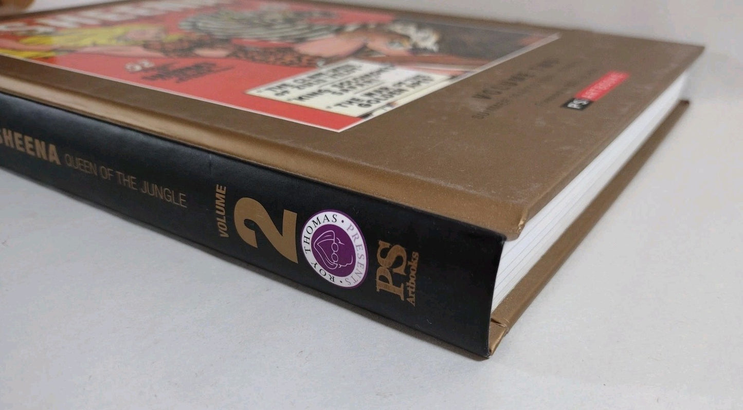 SHEENA JUNGLE QUEEN Vol 2 (2014) PSArtbooks HC Golden Age Comic Rep #5-10 GD HC